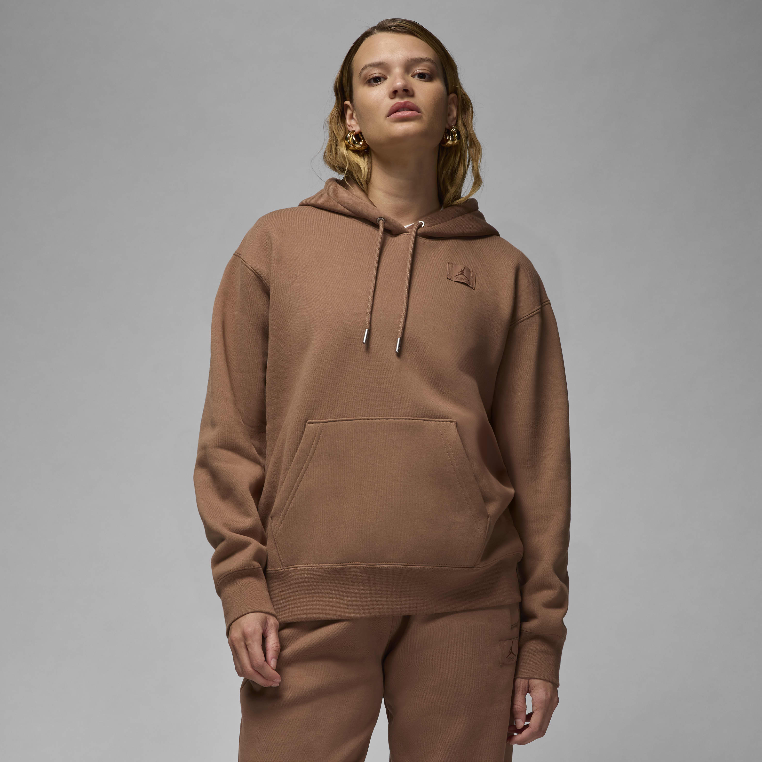 Jordan Flight Fleece Women's Satin Lined Pullover Hoodie