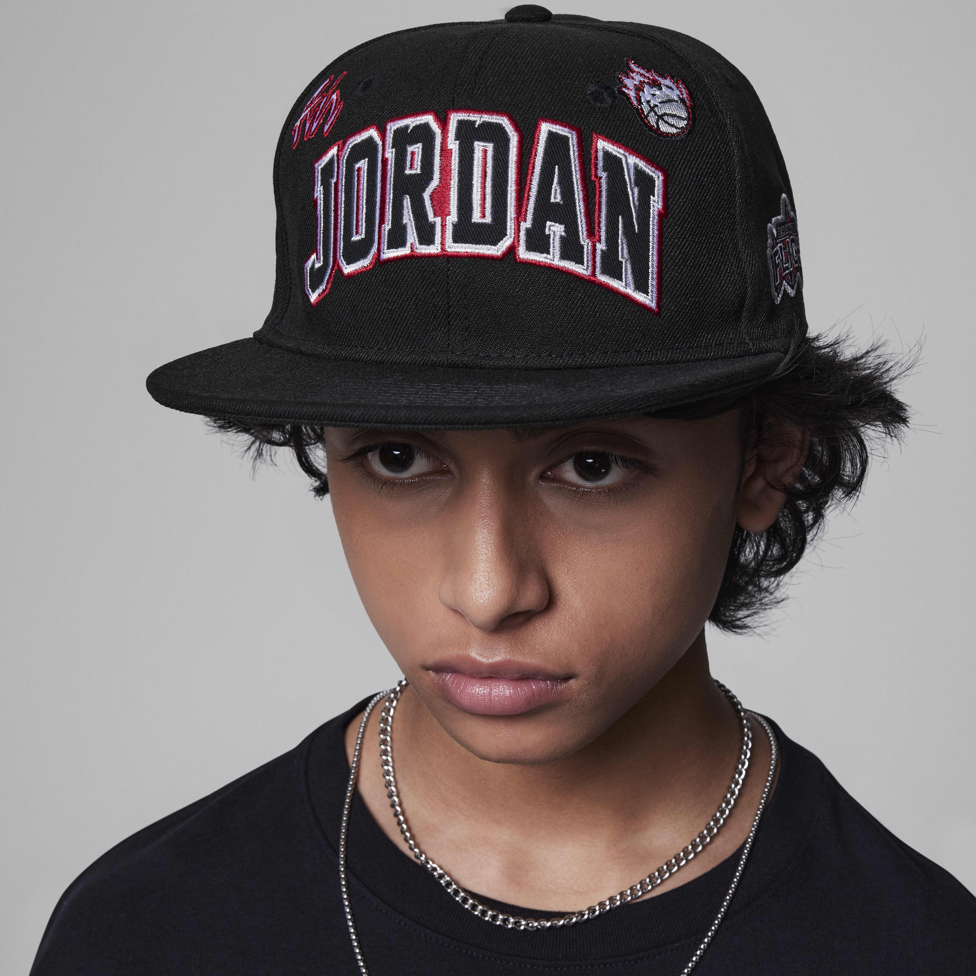 Jordan Patch Pack Big Kids' Flat Brim Cap