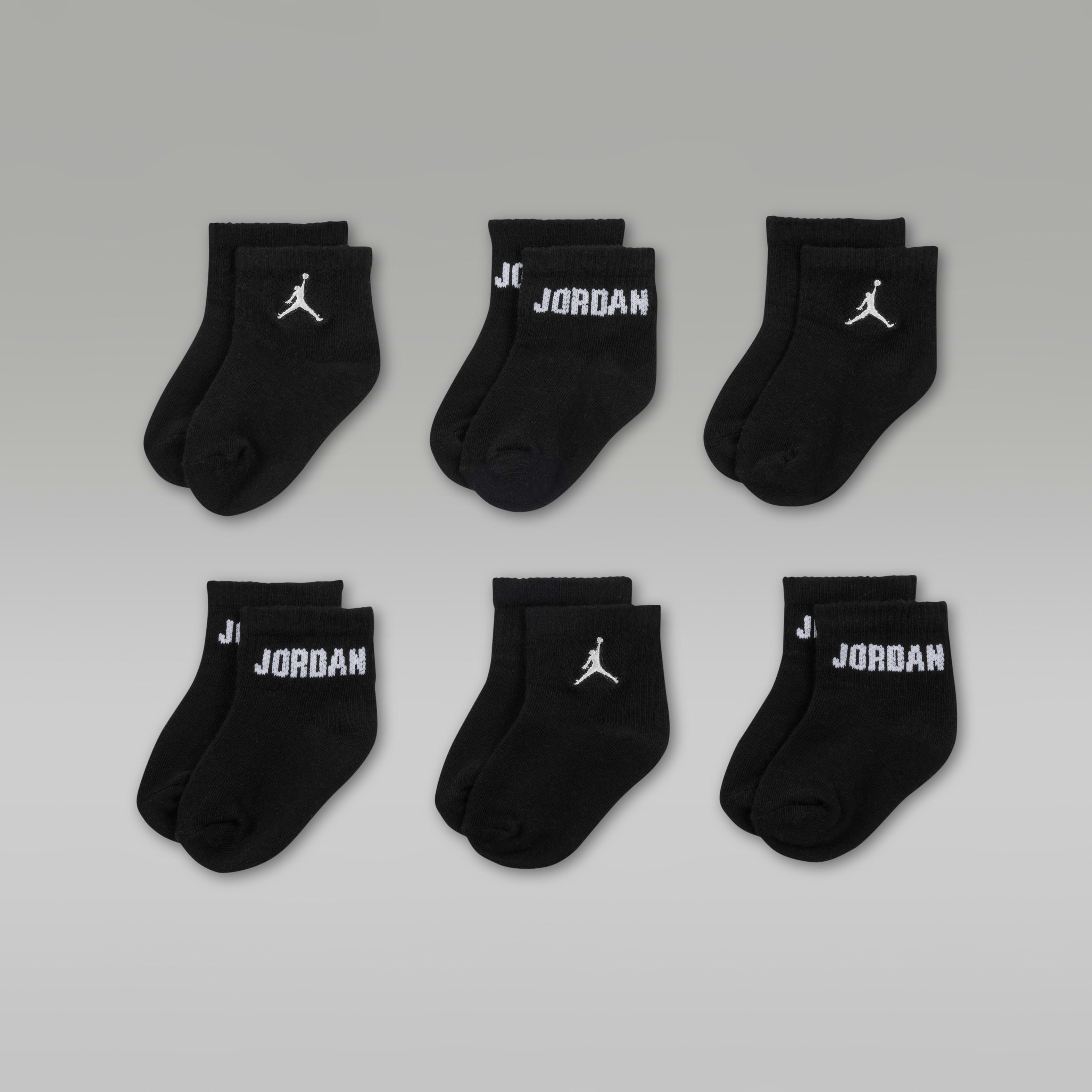 Jordan Everyday Essentials Baby /Toddler Ankle Socks (6 Pairs)