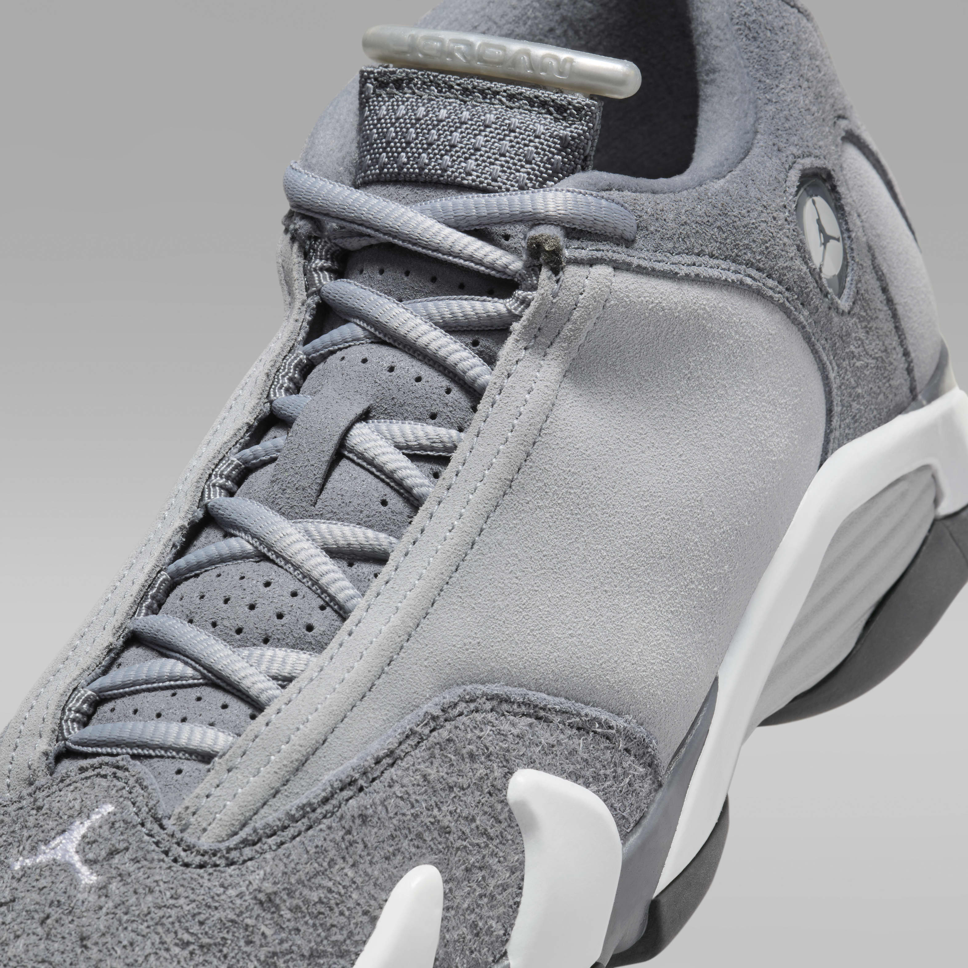 Air Jordan 14 Retro "Flint Grey" Big Kids' Shoes