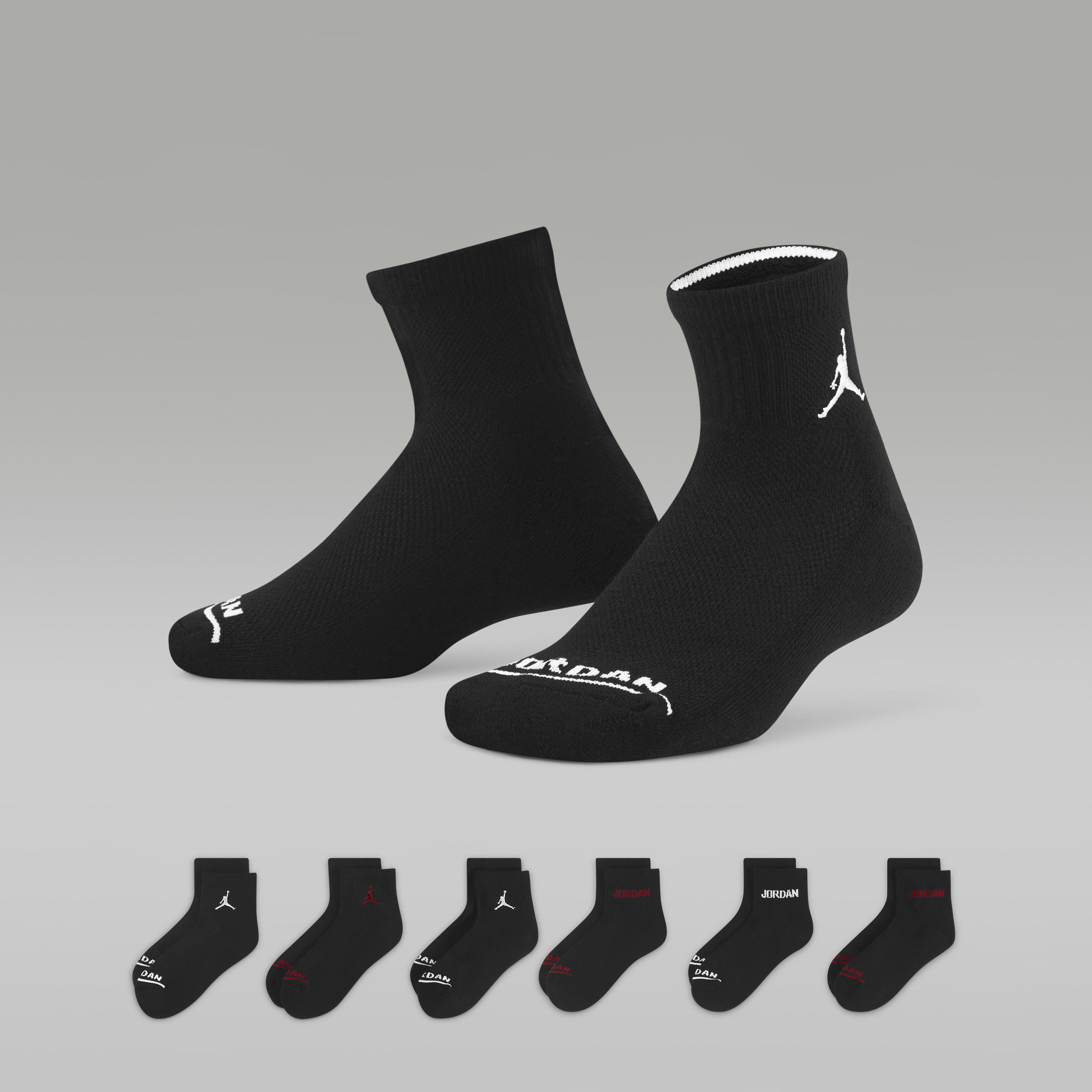 Jordan Legend Big Kids' Ankle Socks (6 Pairs)