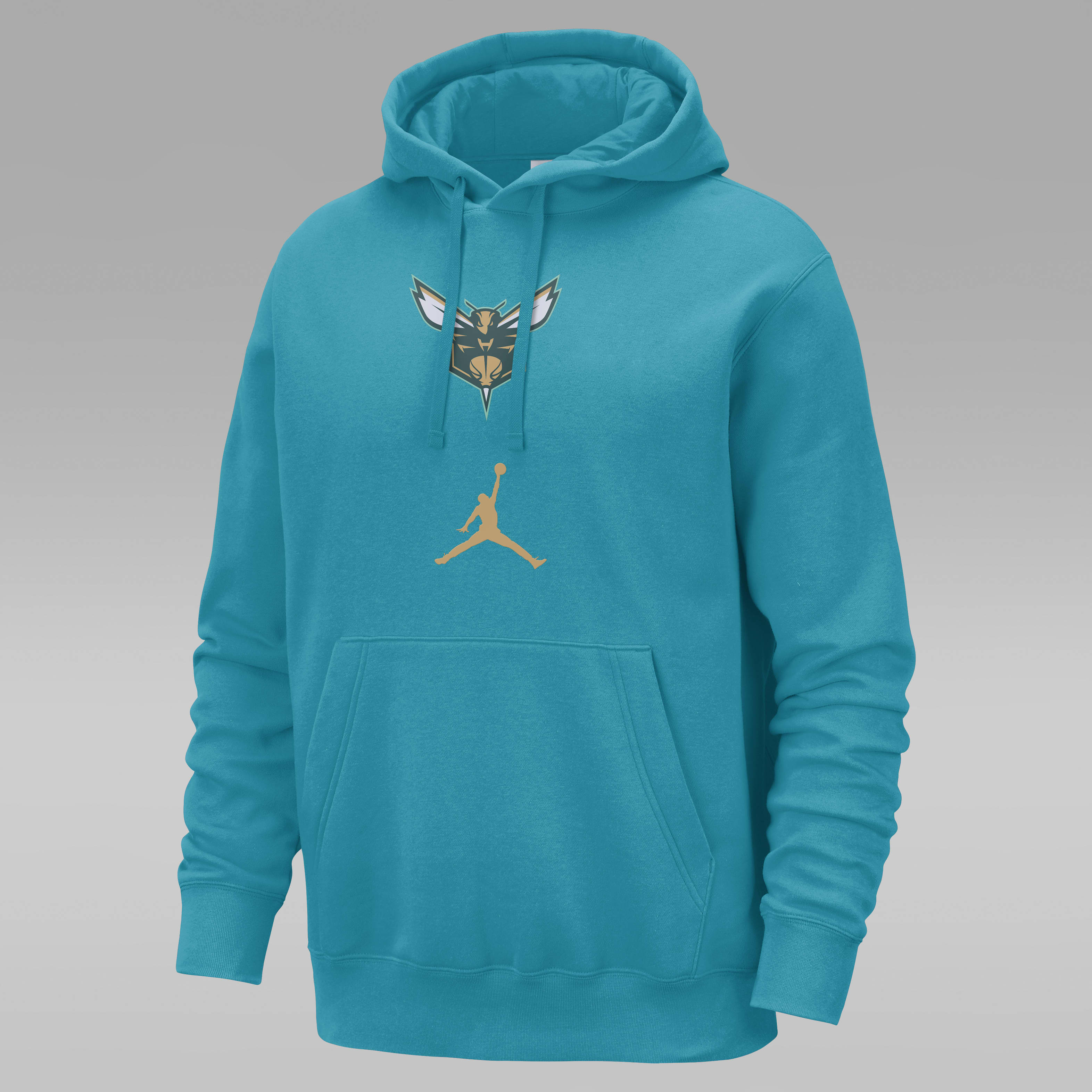 Charlotte Hornets Club Fleece City Edition Men's Jordan NBA Pullover Hoodie