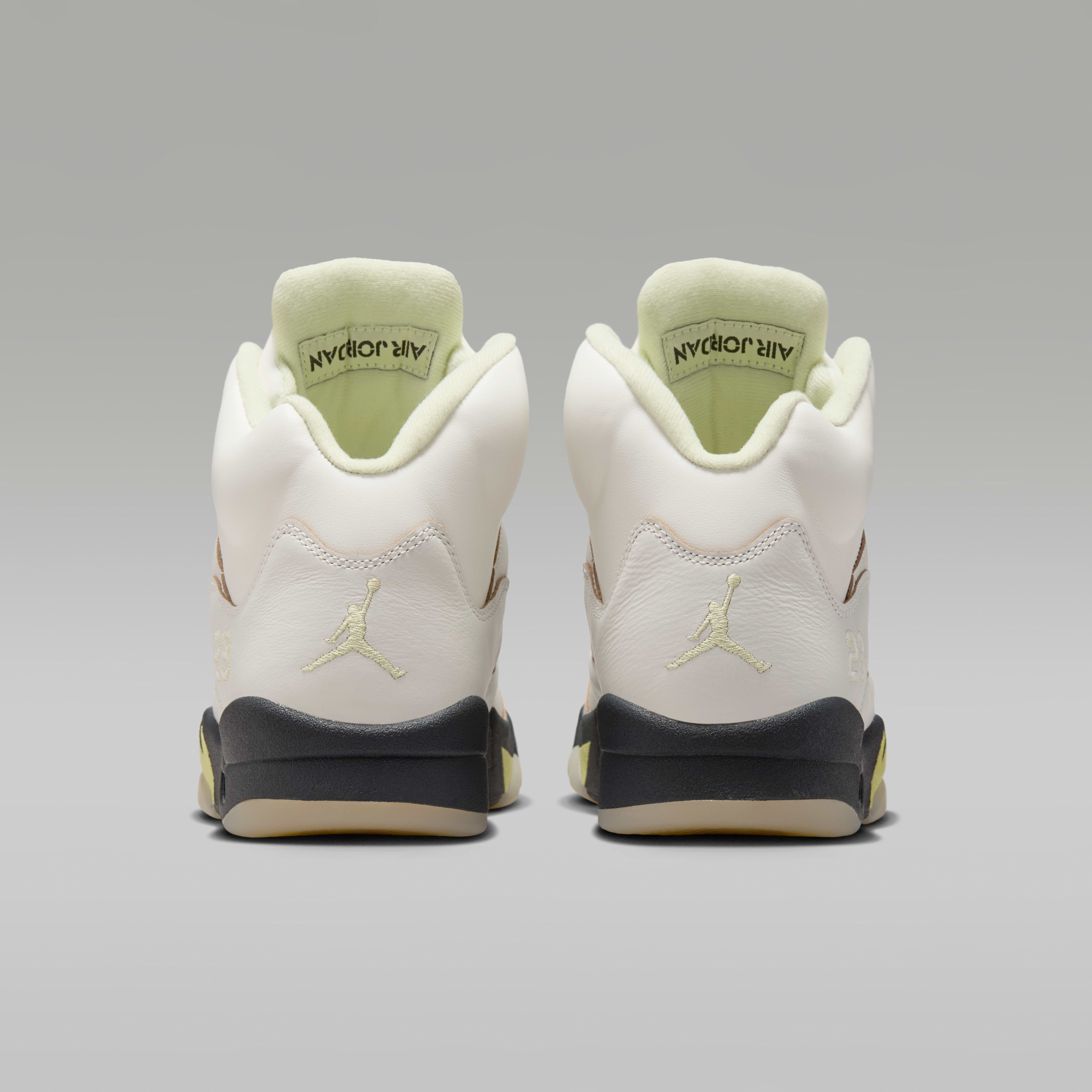 Air Jordan 5 Retro "Luminous Green and Sail" Women's Shoes