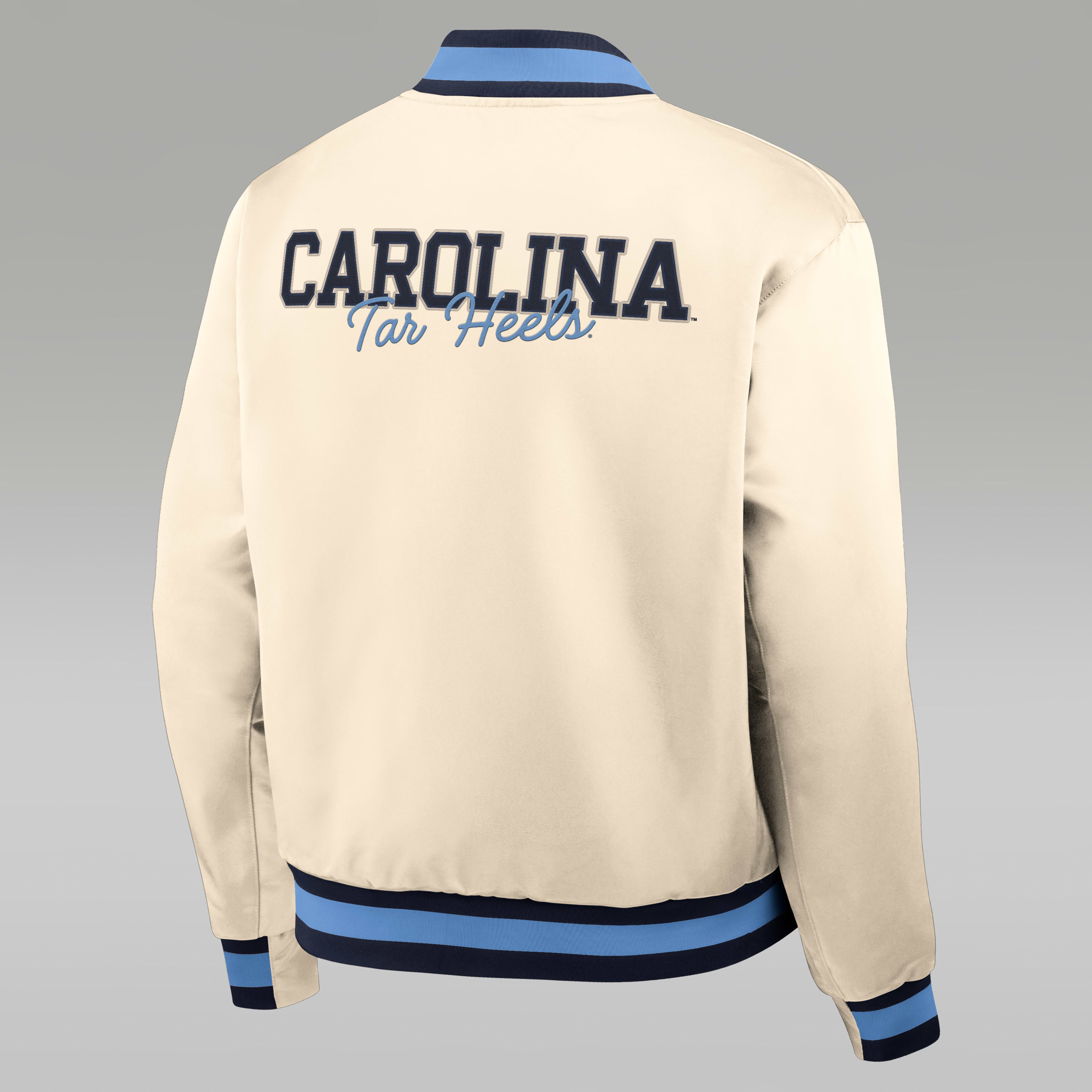 North Carolina Legacy Men's Nike College Full-Snap Bomber Jacket