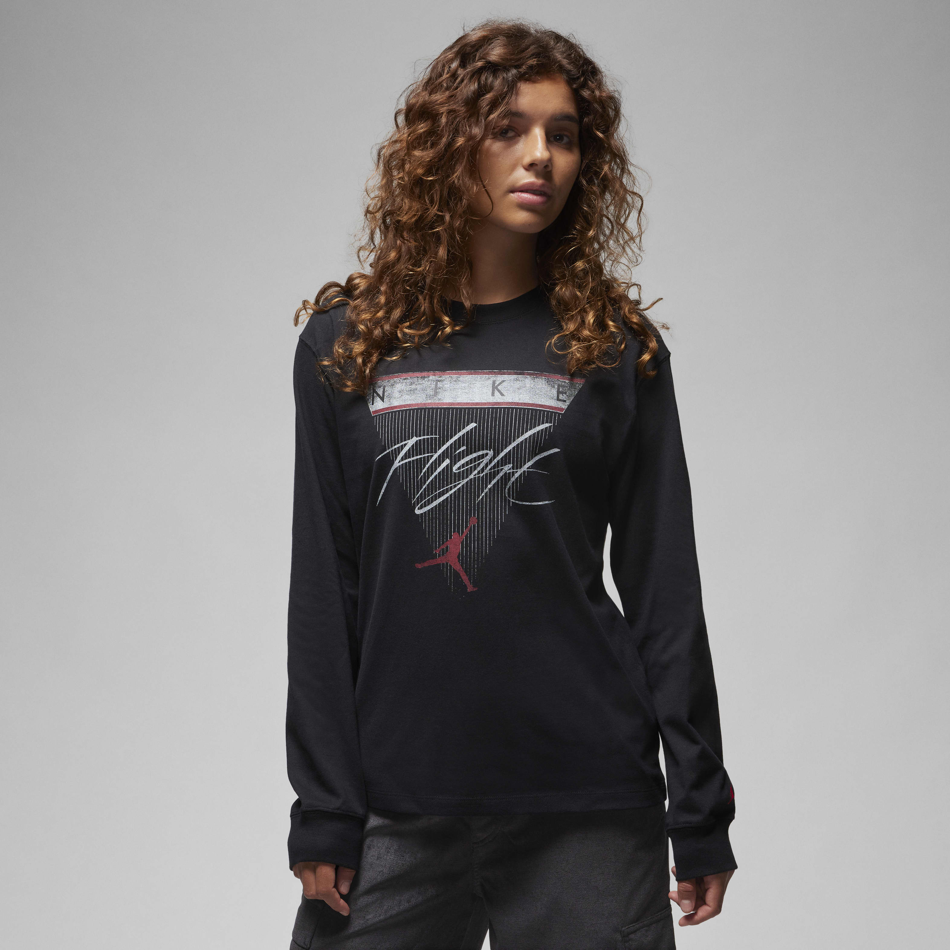 Jordan Women's Long-Sleeve Graphic T-Shirt