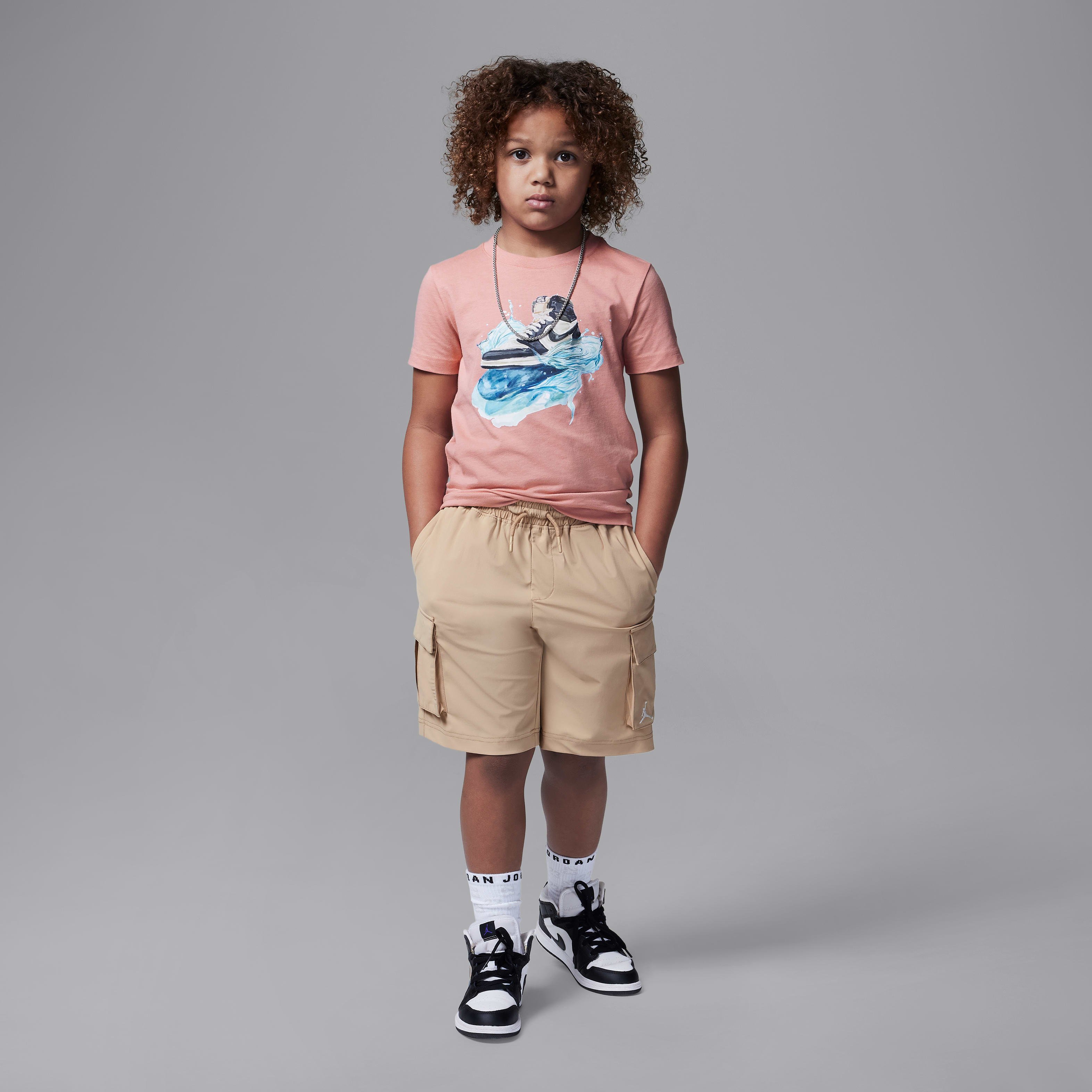 Jordan Little Kids' AJ1 Wave T-Shirt
