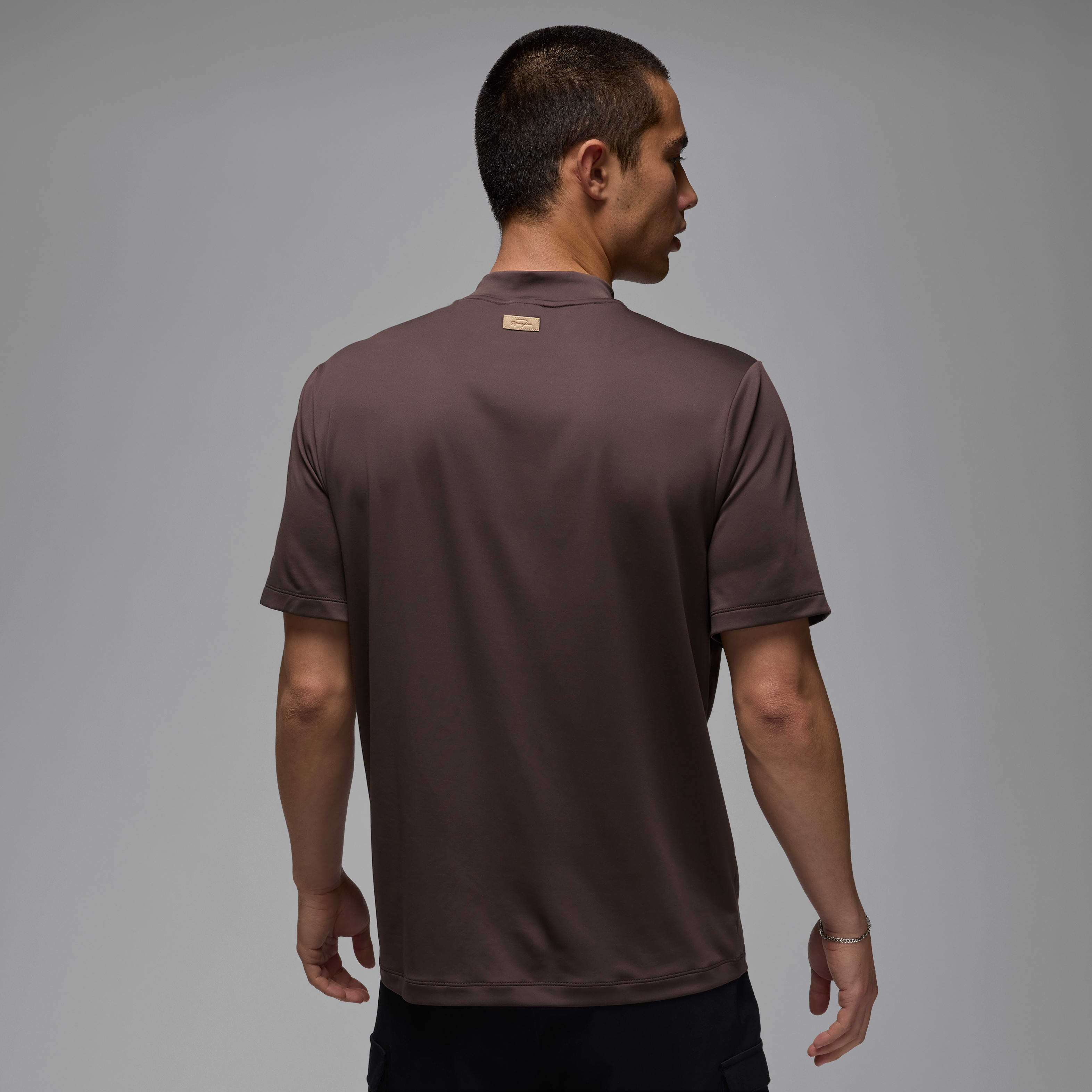 Jordan Sport Men's Mock-Neck Golf T-Shirt