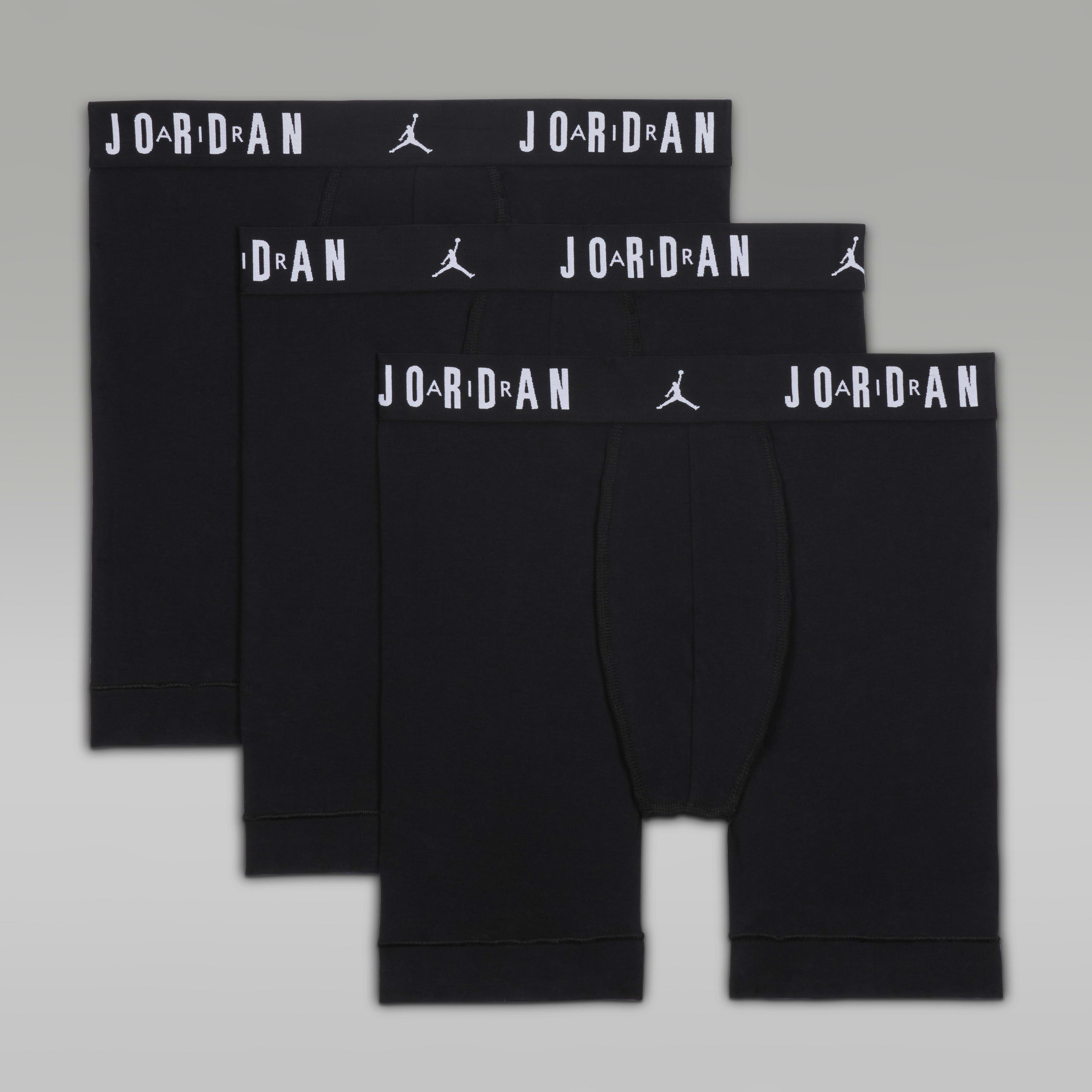 Jordan Flight Men's Cotton Boxer Briefs (3-Pack