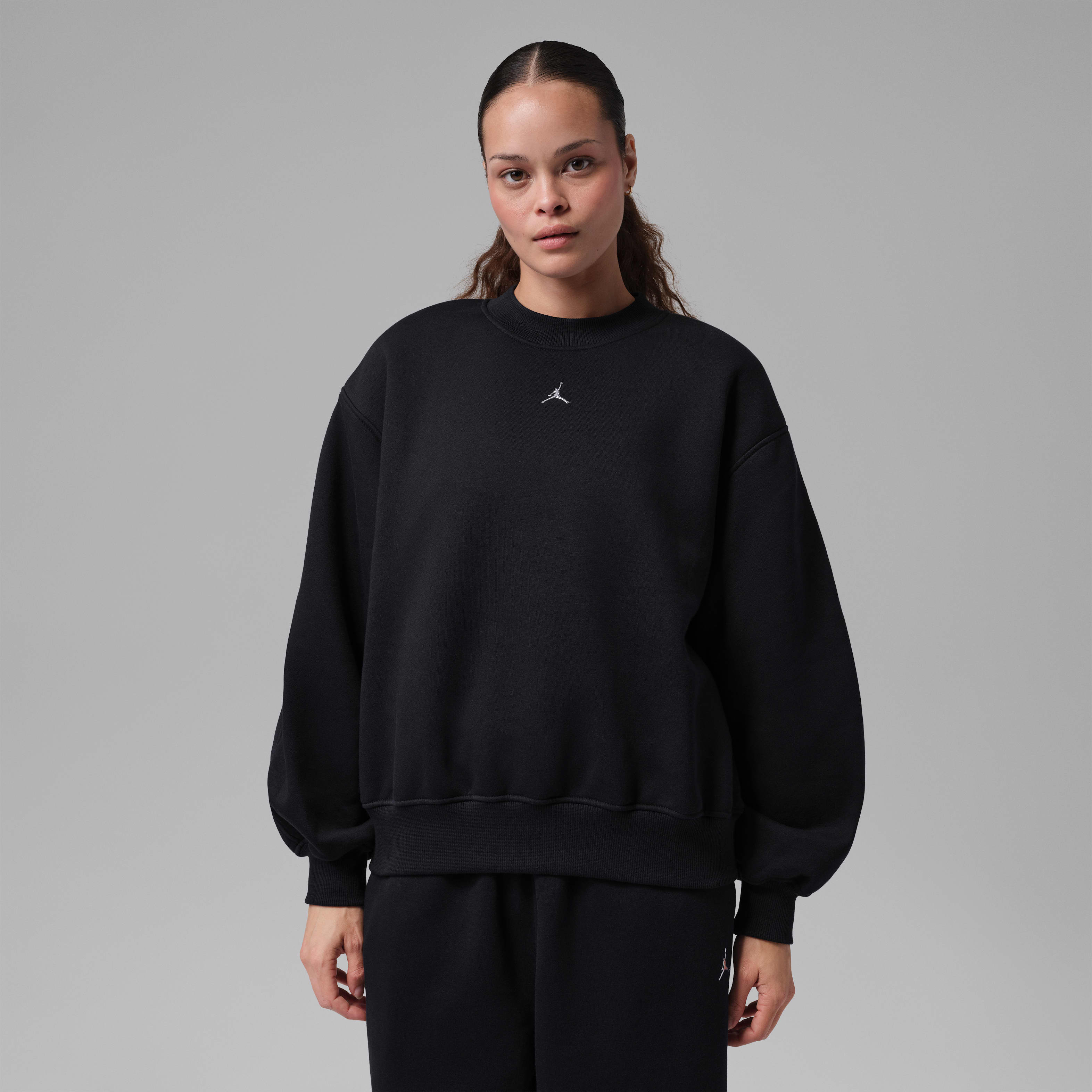 Jordan Brooklyn Women's Fleece Crew-Neck Sweatshirt
