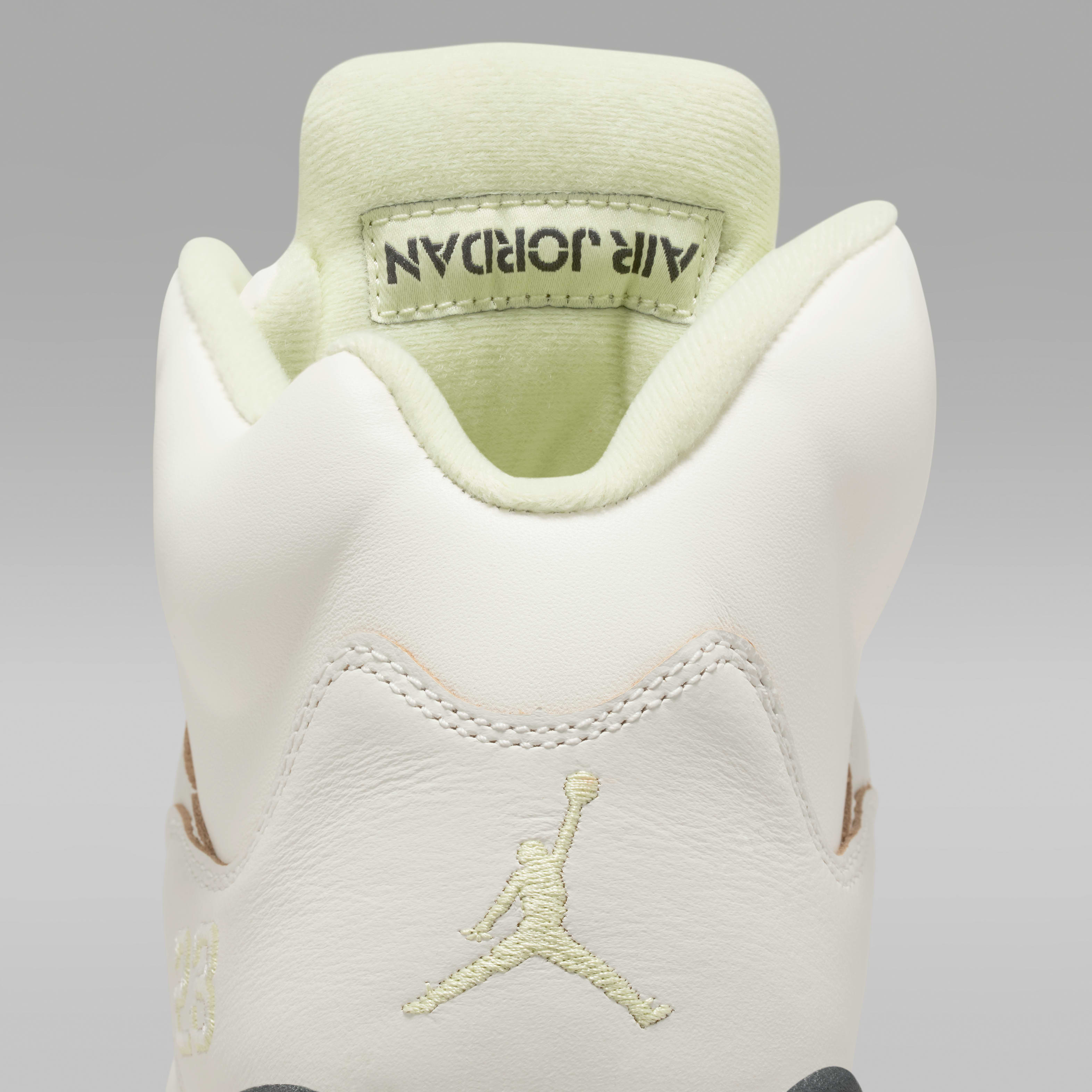 Air Jordan 5 Retro "Luminous Green and Sail" Women's Shoes