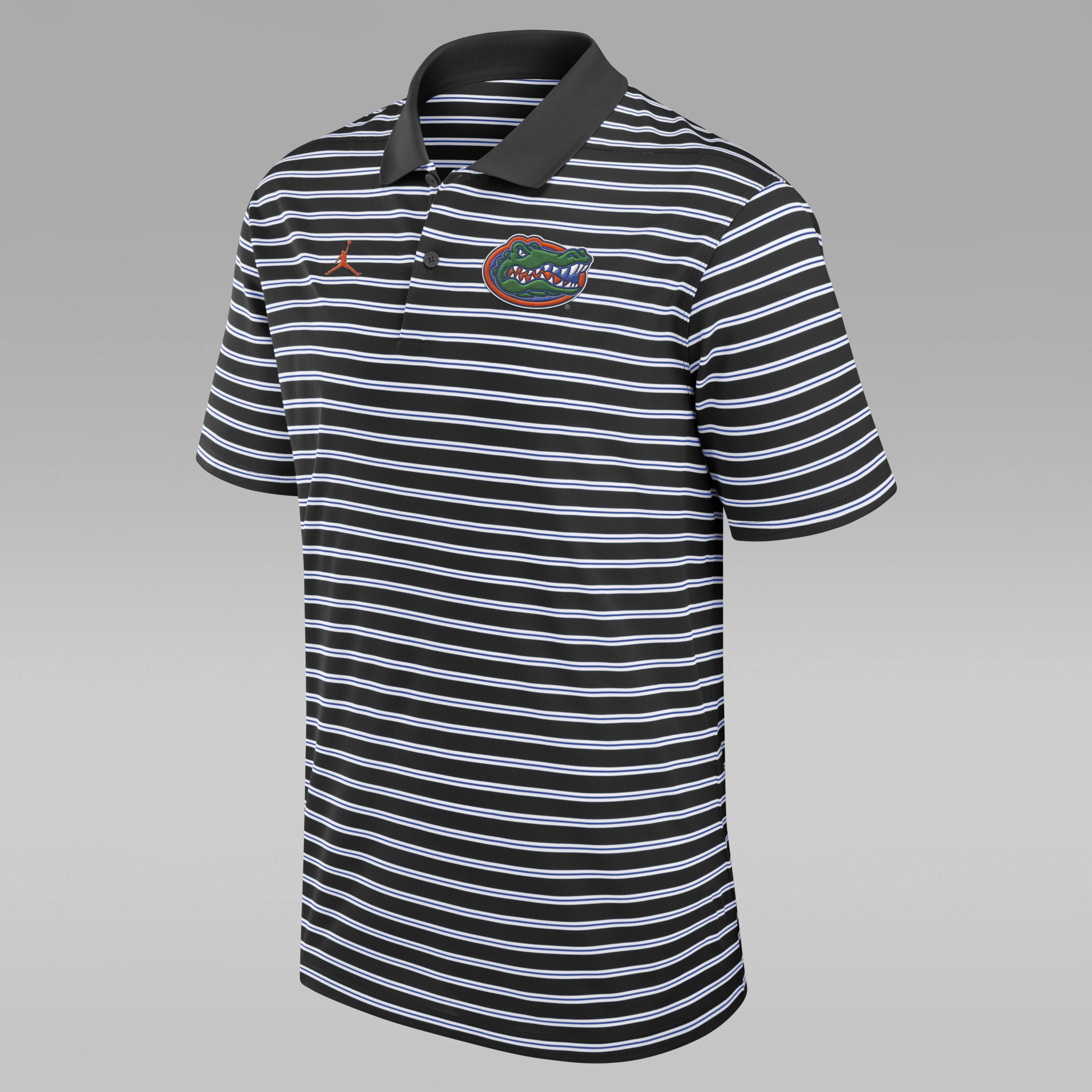 Florida Gators Primetime Victory Striped Men's Jordan Dri-FIT College Polo