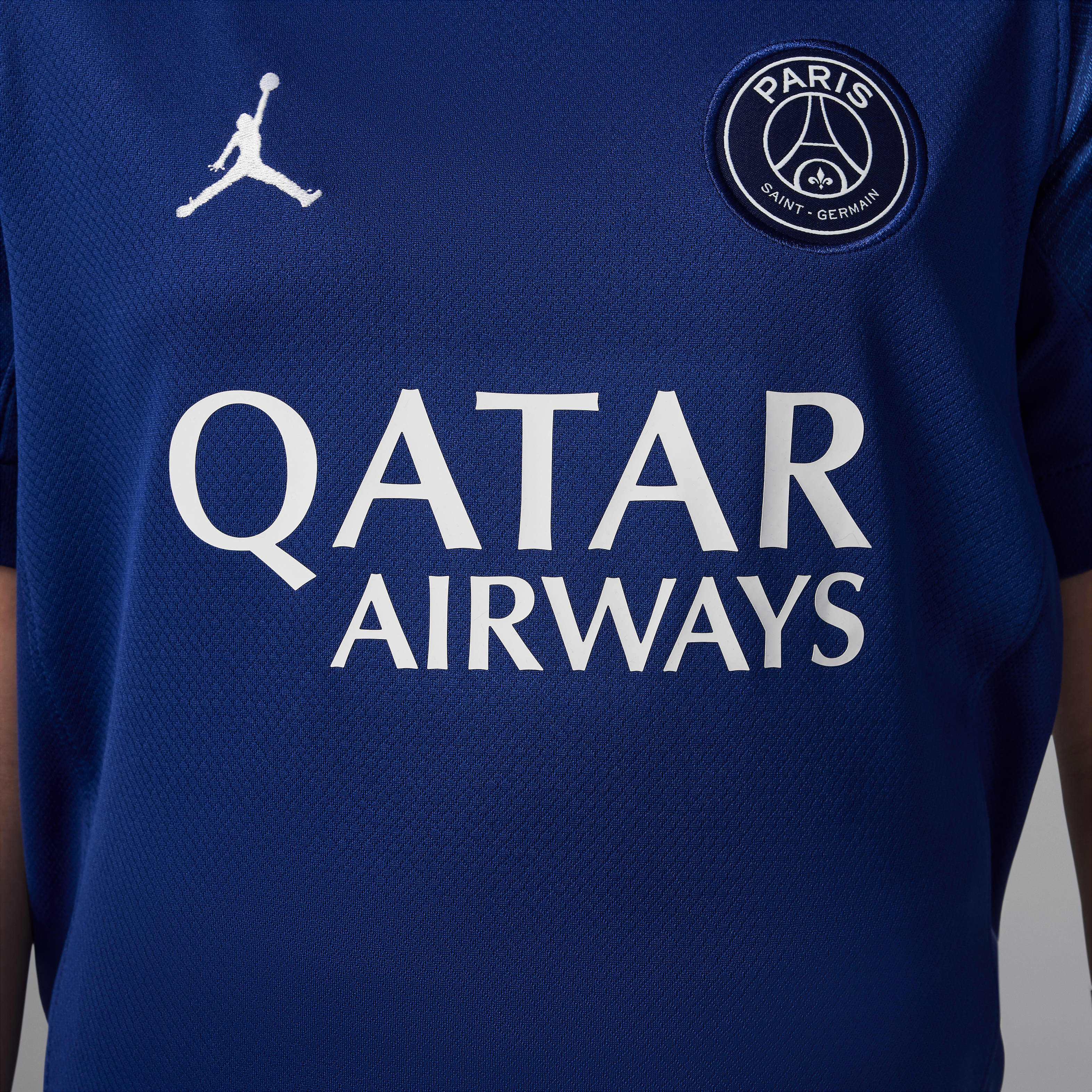 Paris Saint-Germain 2024/25 Stadium Fourth Big Kids' Jordan Dri-FIT Soccer Replica Jersey