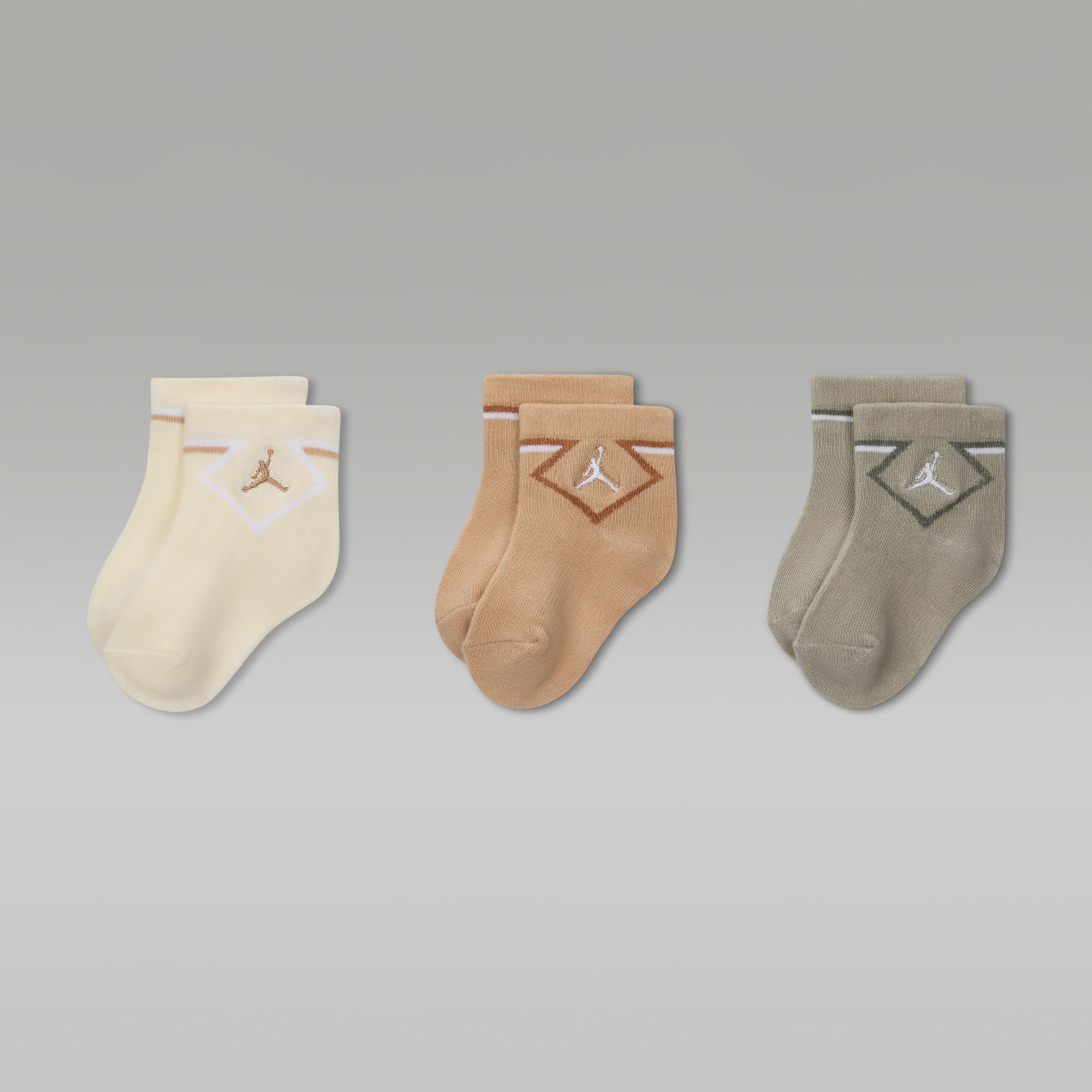 Jordan Infant/Toddler Ankle Socks (3 Pairs)