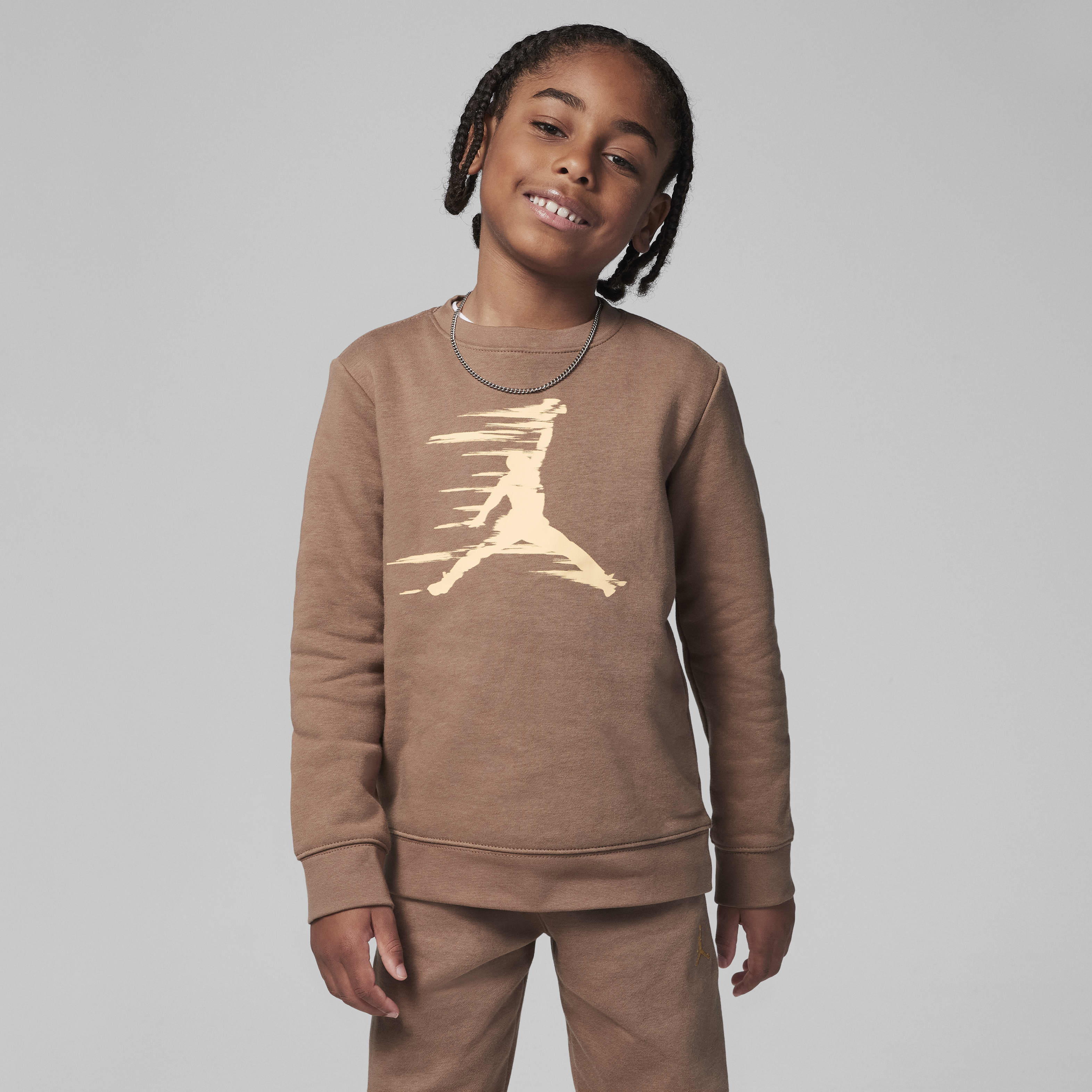 Jordan MJ Flight MVP Baby (12-24M) 2-Piece Fleece Crew Set