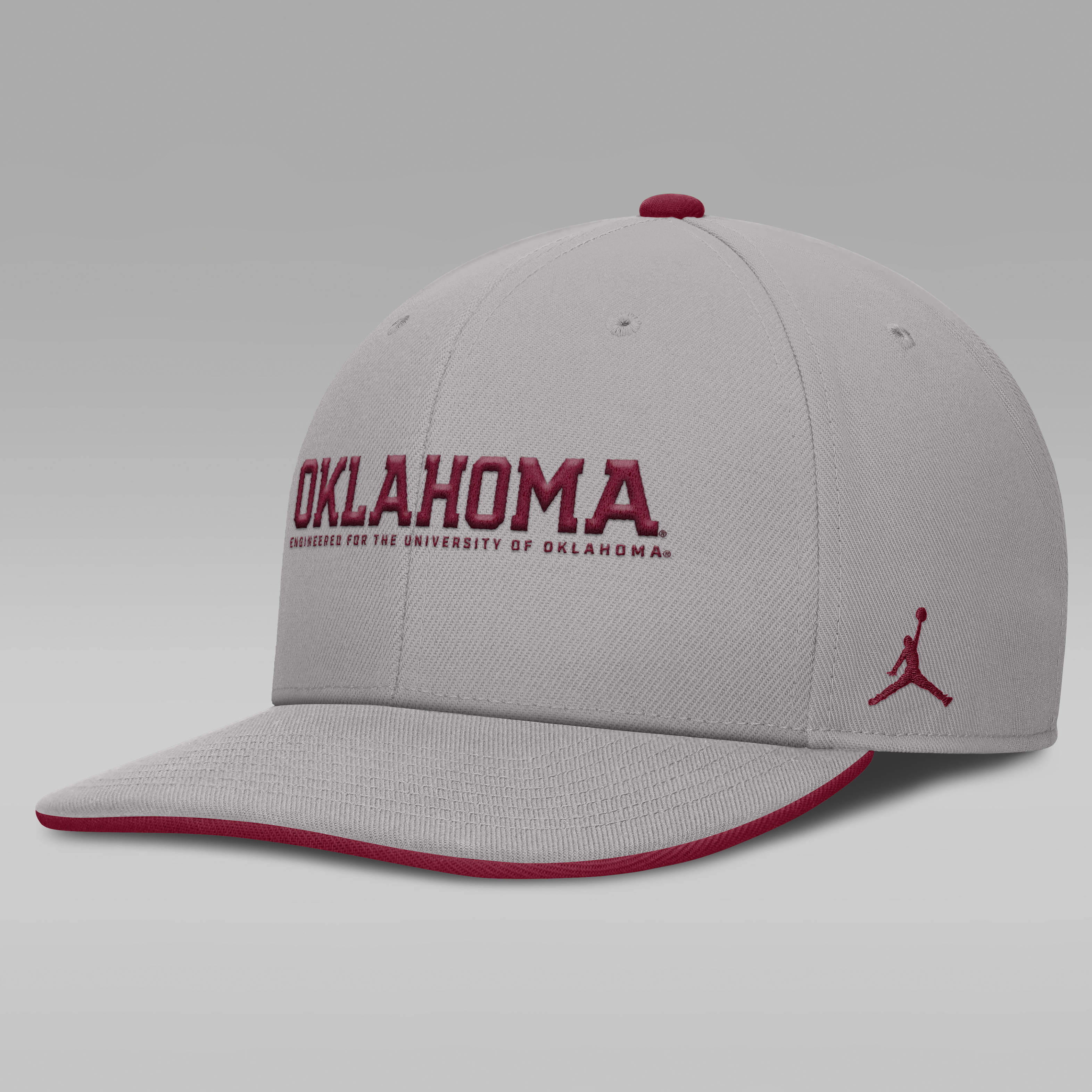 Oklahoma On-Field Club Men's Jordan Brand Dri-FIT College Adjustable Hat