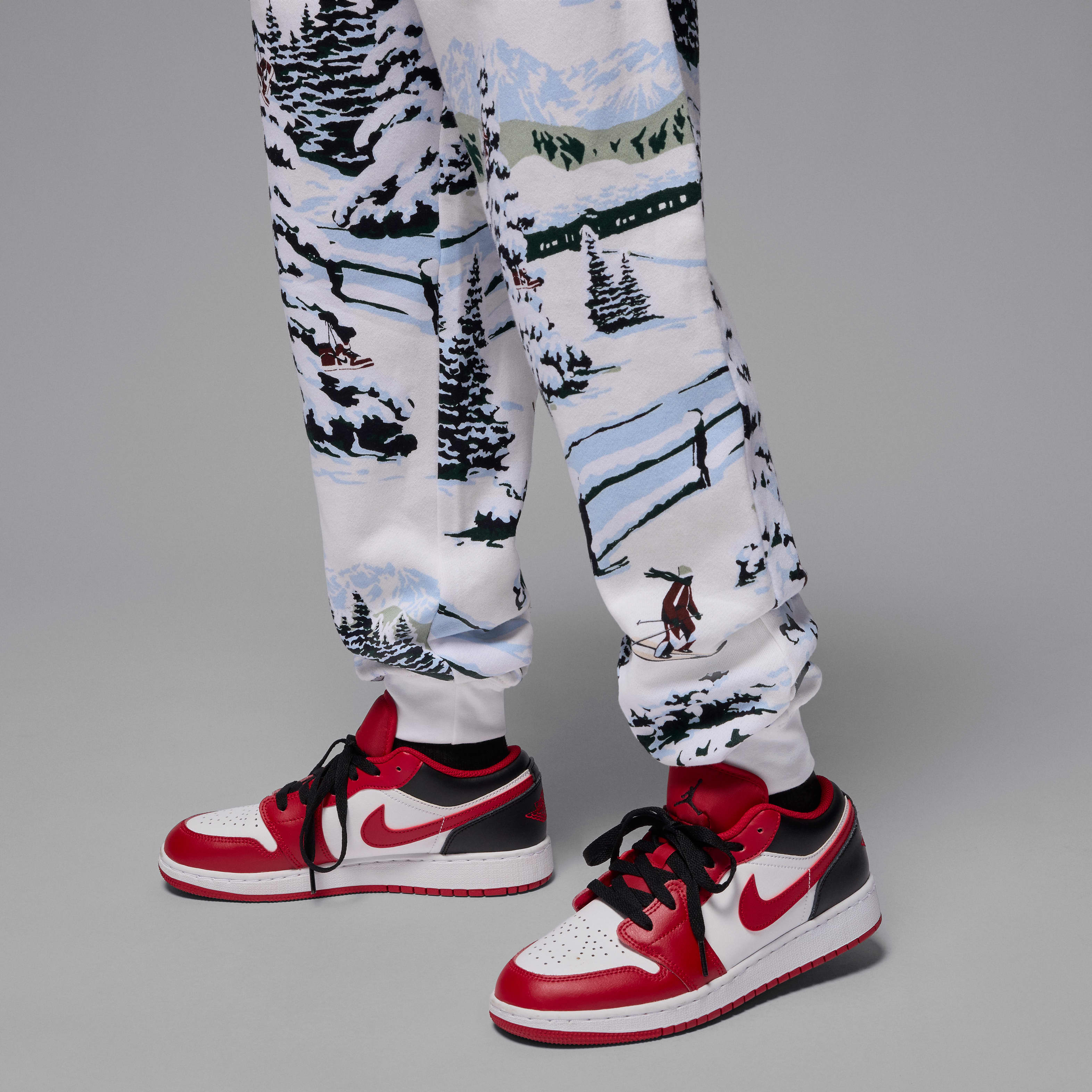 Jordan Brooklyn Fleece Big Kids' Holiday Pants