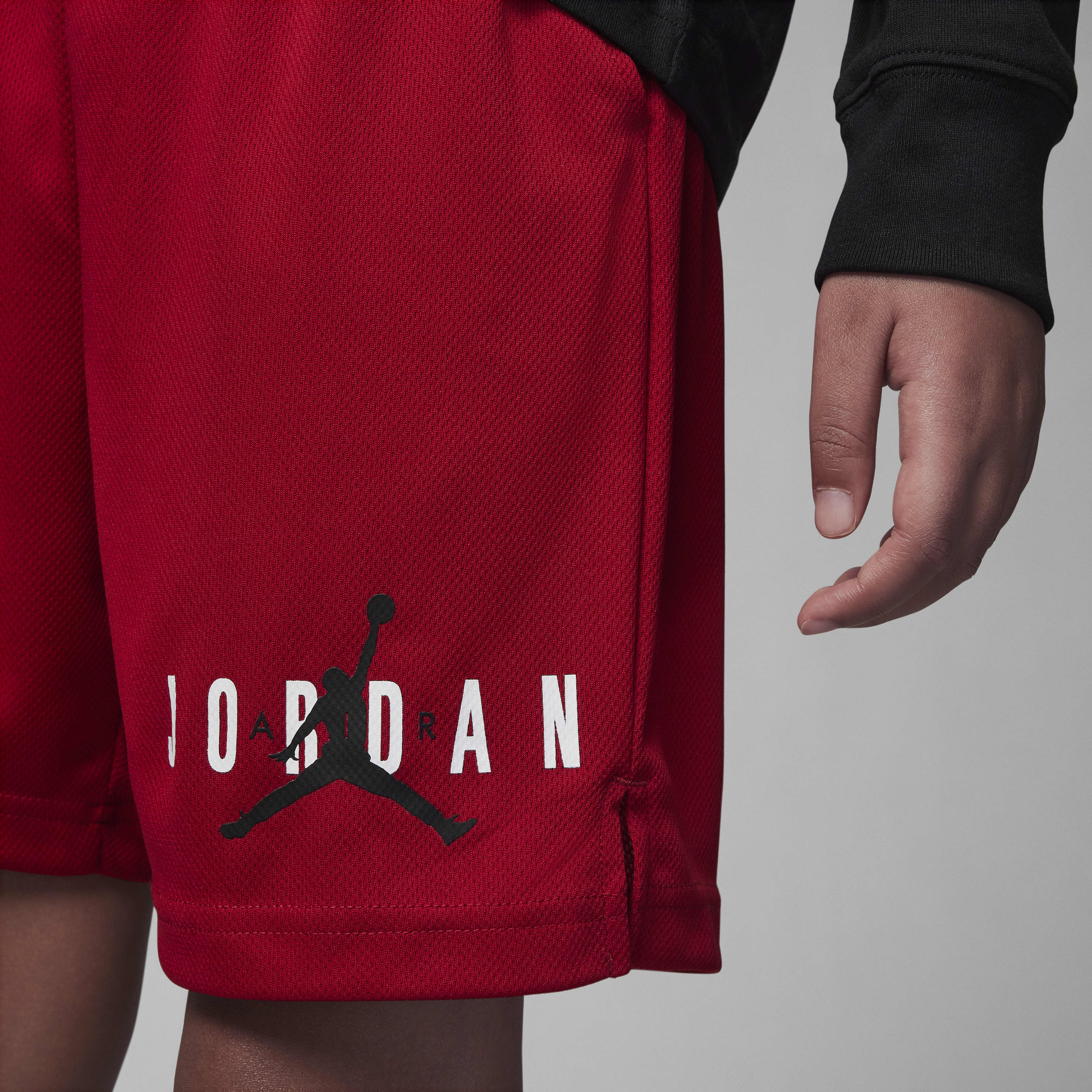 Jordan Essentials Big Kids' Graphic Mesh Shorts