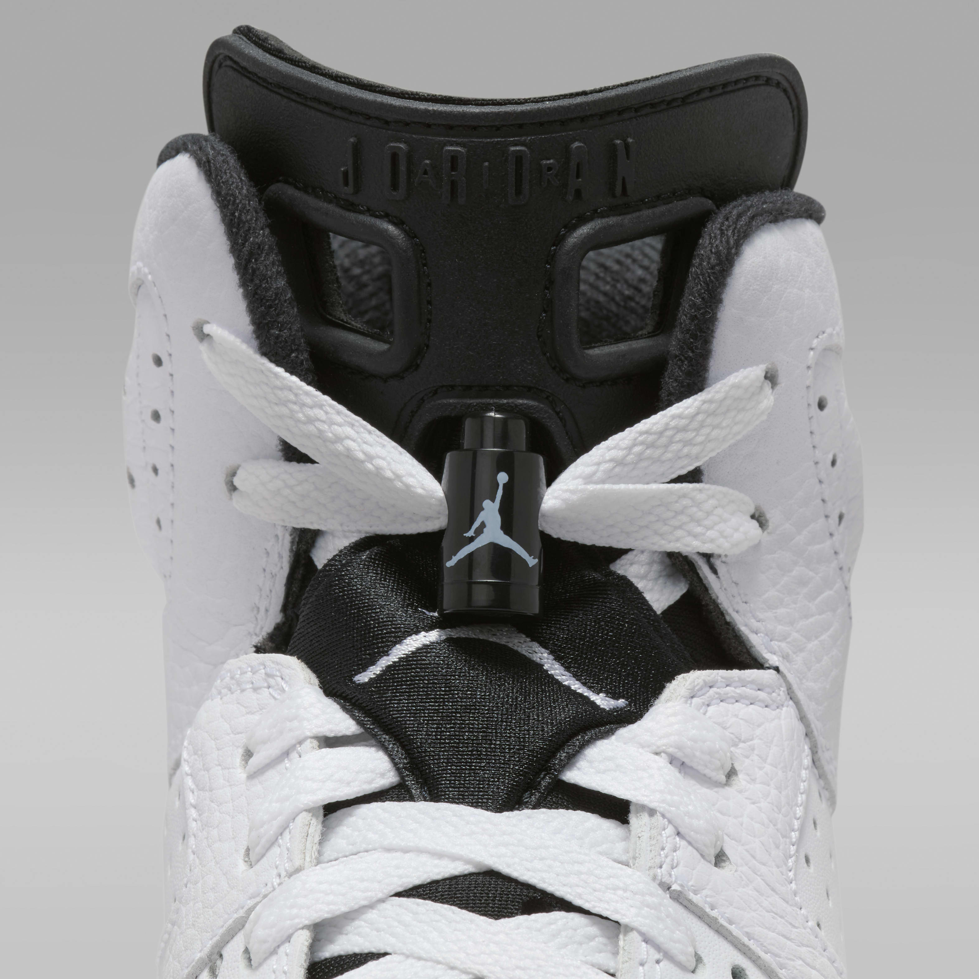 Air Jordan 6 Retro "White/Black" Big Kids' Shoes