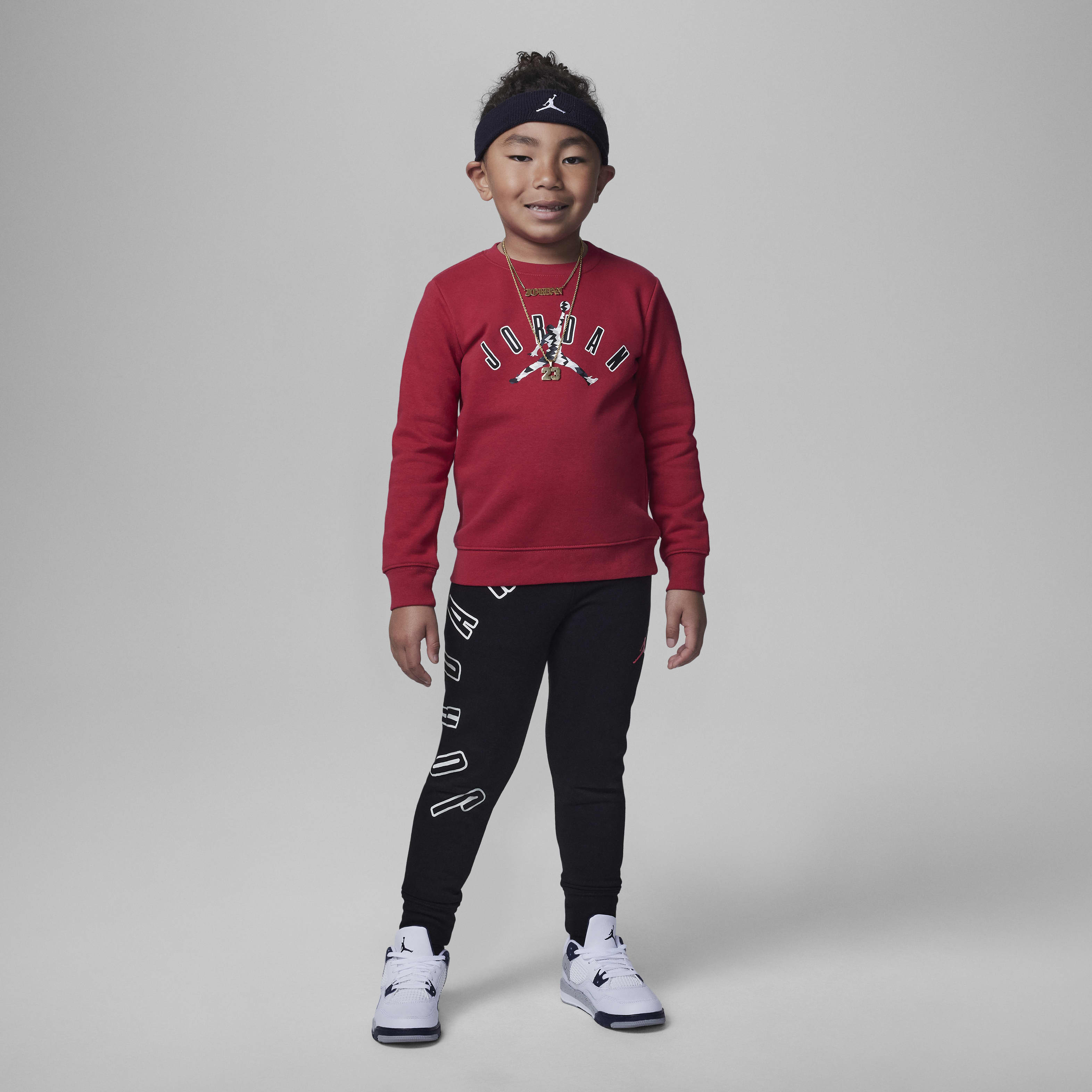 Jordan MJ MVP Fleece Crew Set Toddler 2-Piece