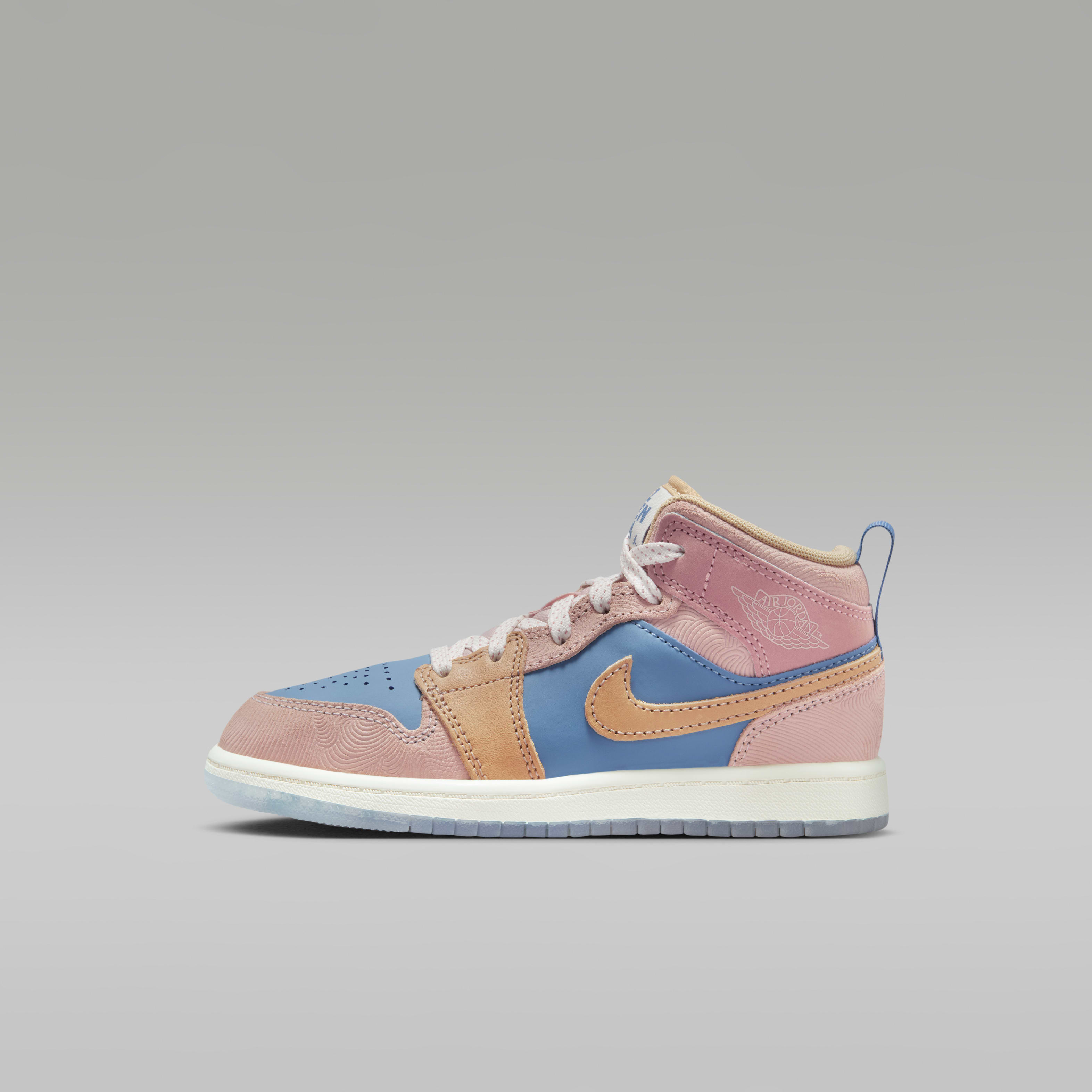 Jordan 1 Mid Sneaker School Little Kids' Shoes