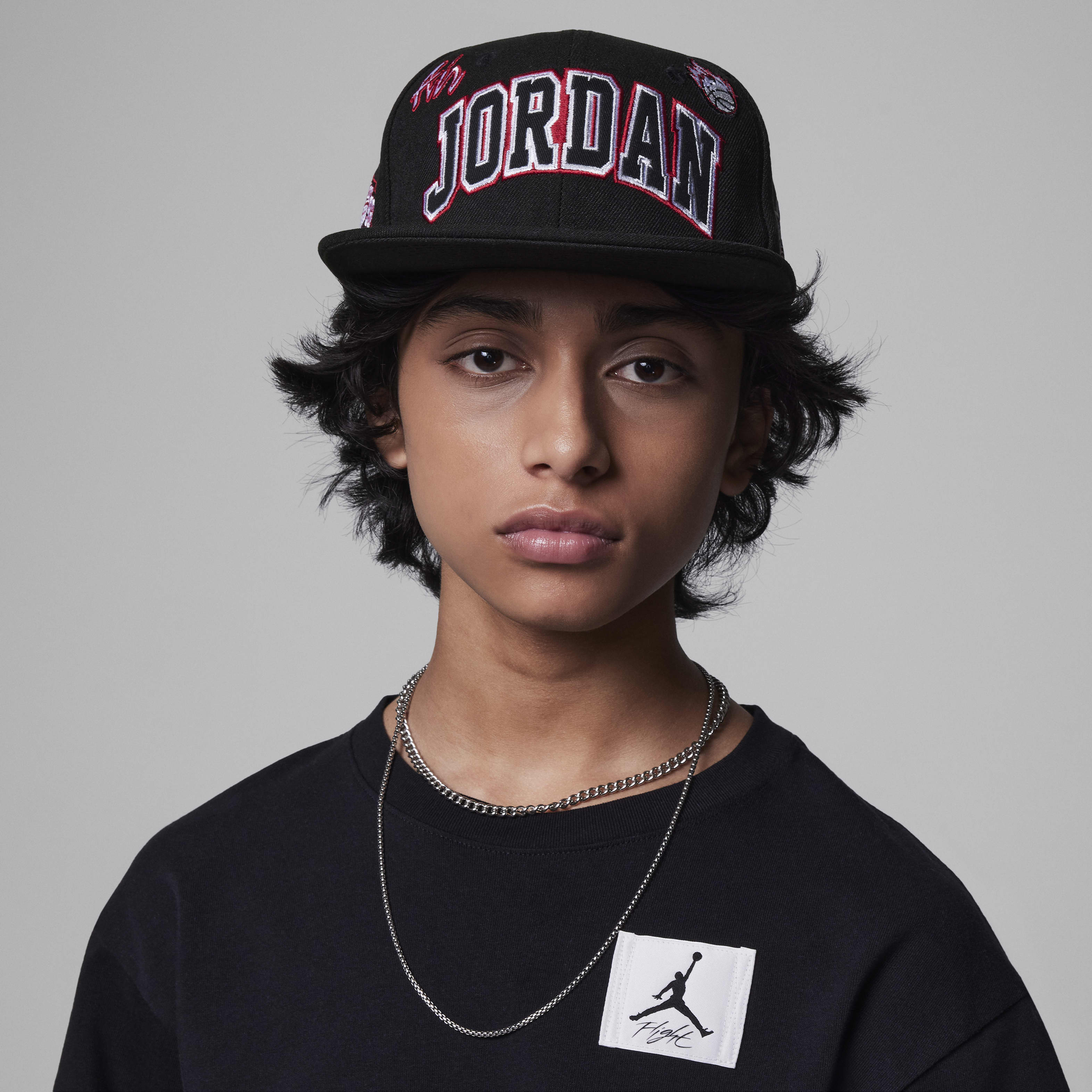 Jordan Patch Pack Big Kids' Flat Brim Cap