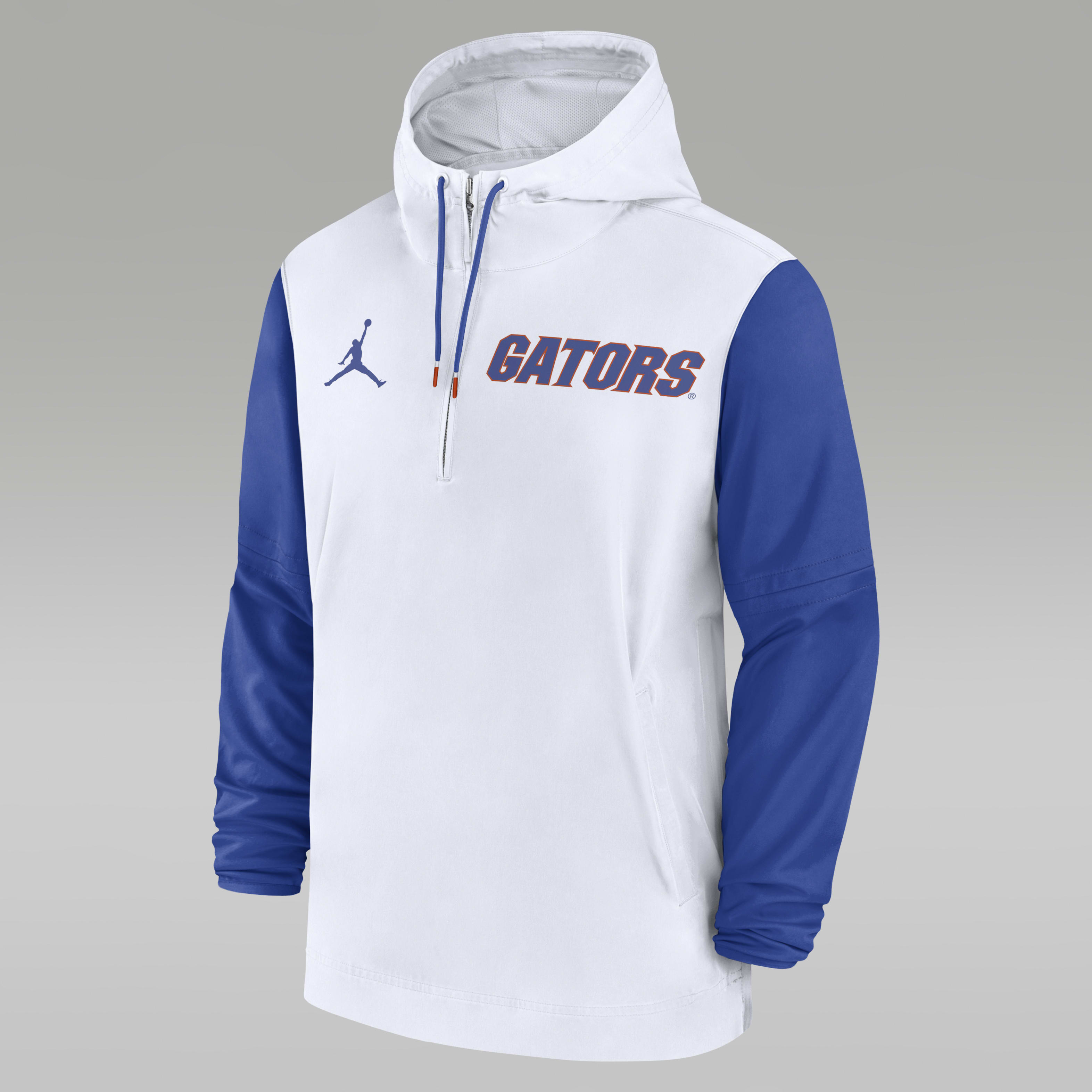 Florida Gators Sideline Pre-Game Player Men's Nike College 1/2-Zip Hooded Jacket