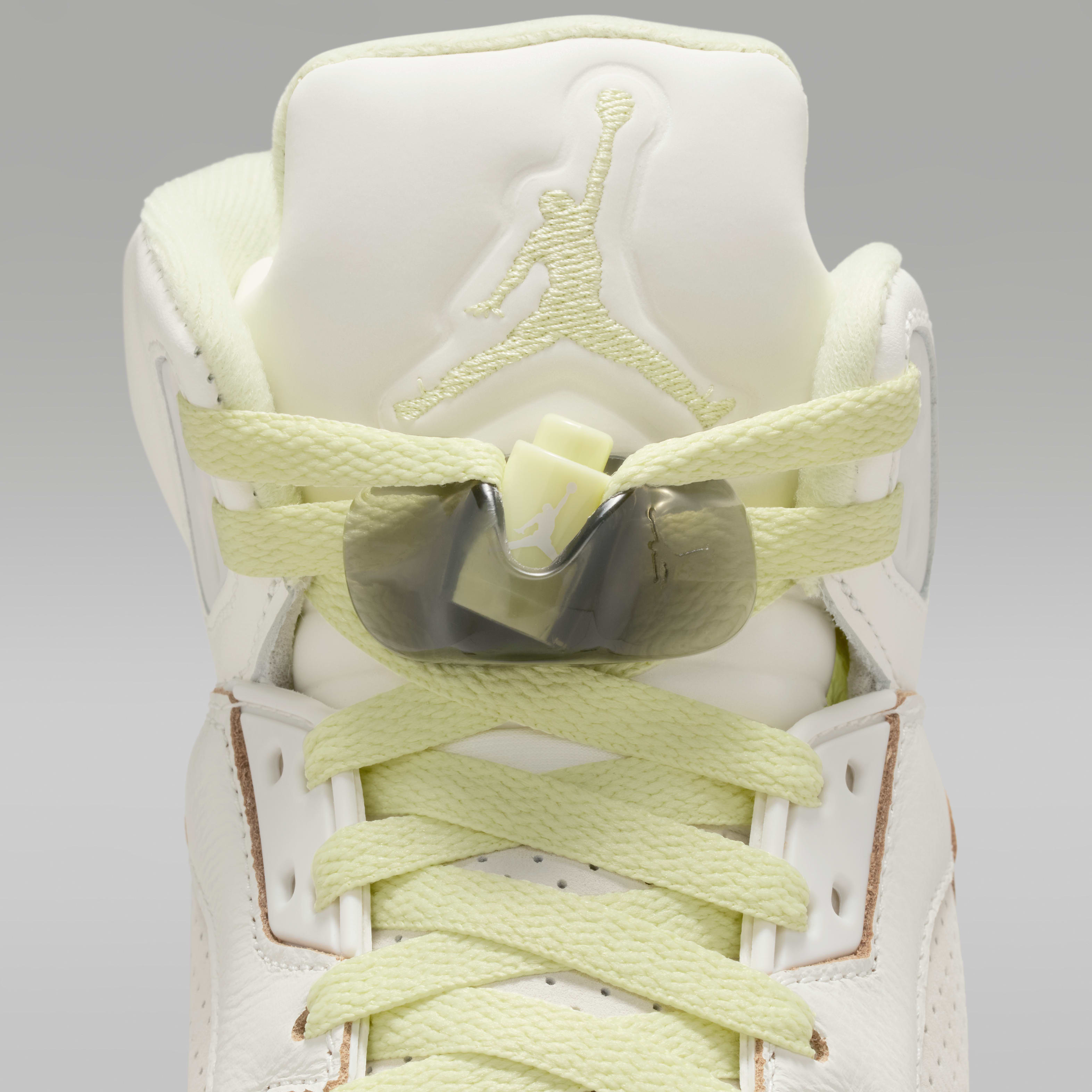 Air Jordan 5 Retro "Luminous Green and Sail" Women's Shoes
