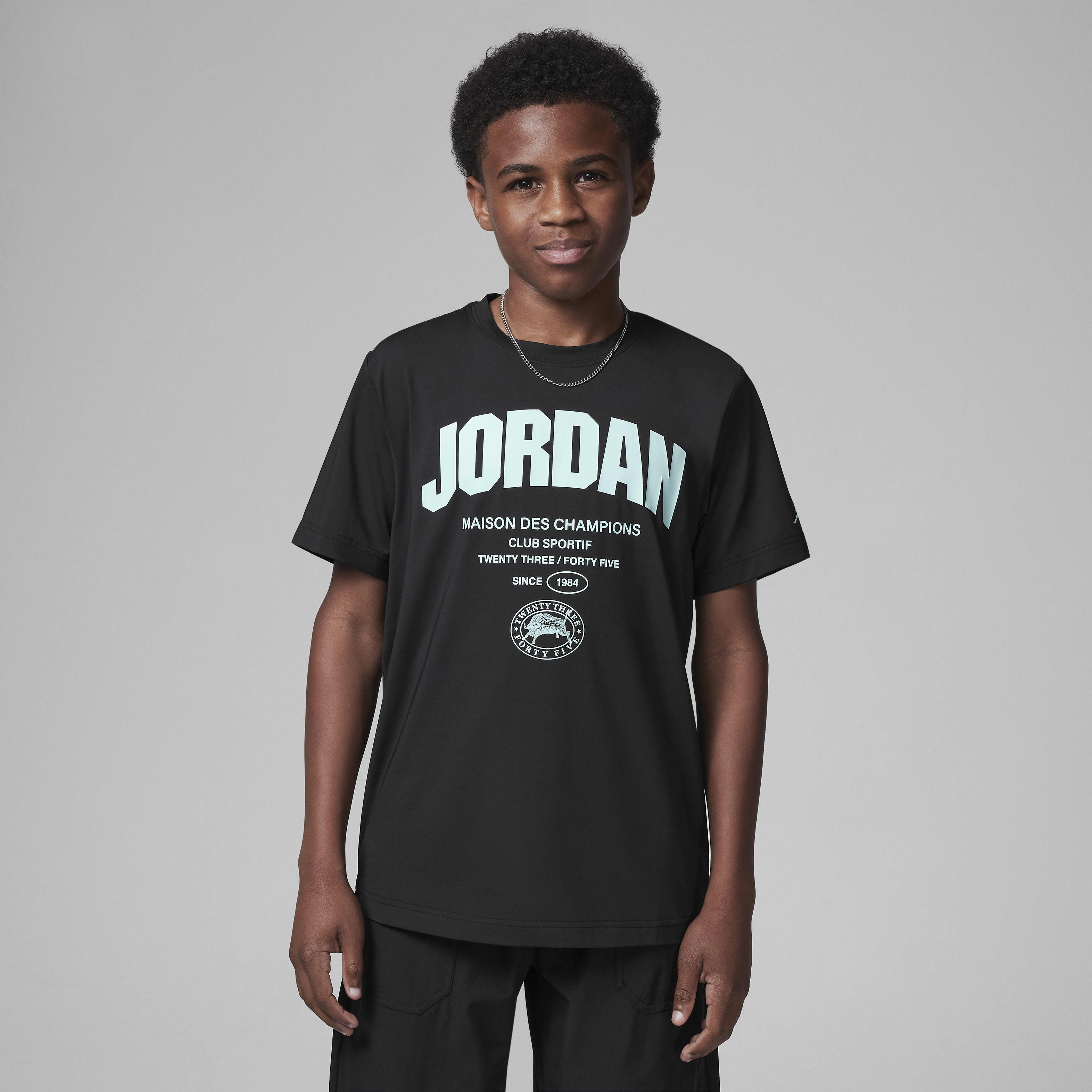 Jordan Big Kids' Dri-FIT Des Champions T-Shirt