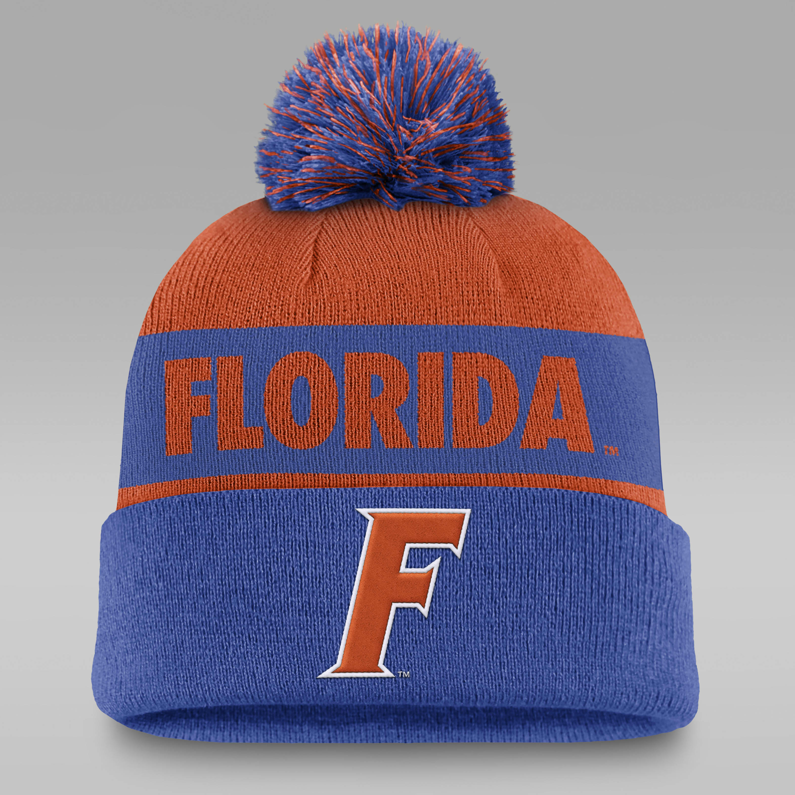Florida Gators Primetime Peak Men's Nike College Cuffed Pom Beanie