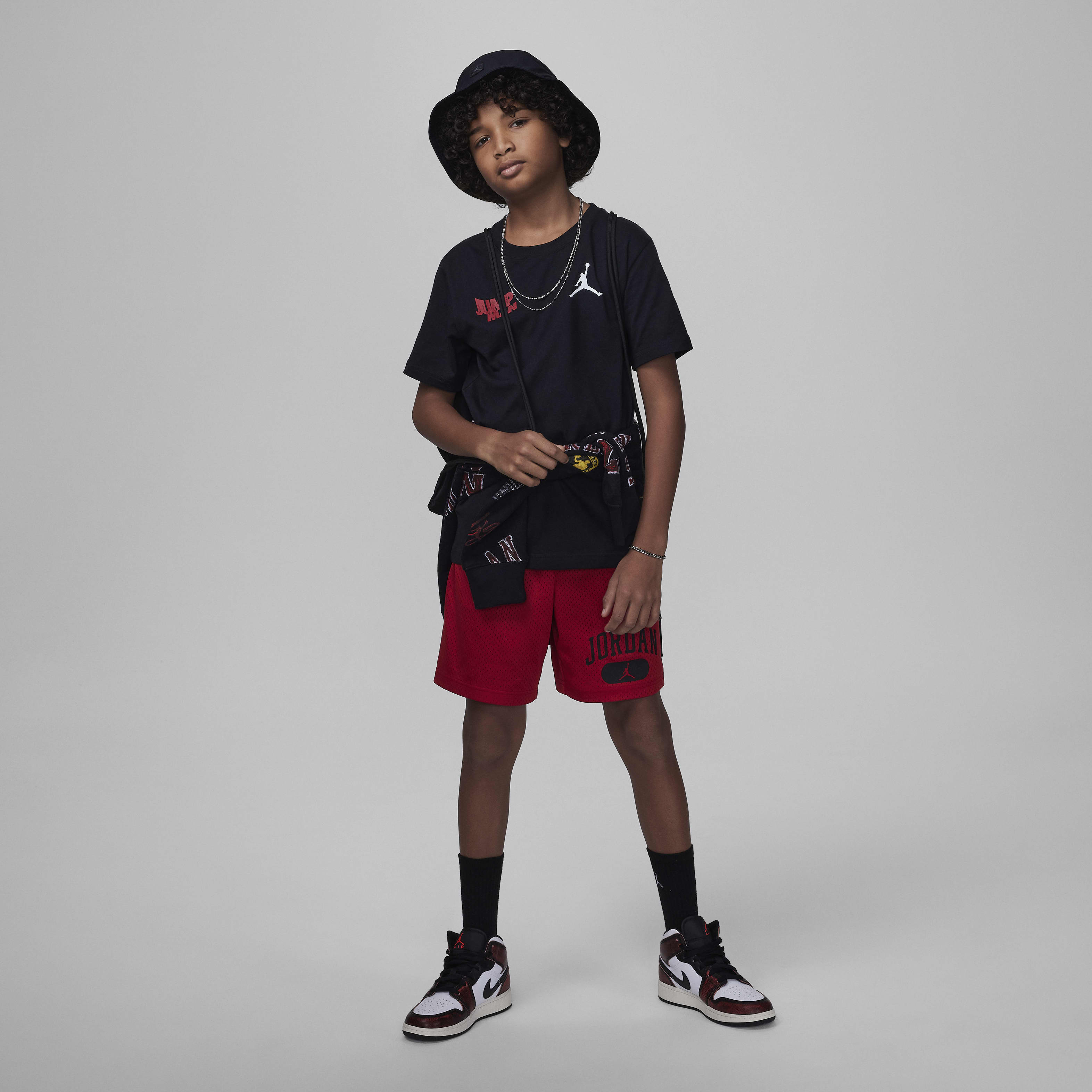 Jordan Wavy Motion Big Kids' Jumpman T-Shirt