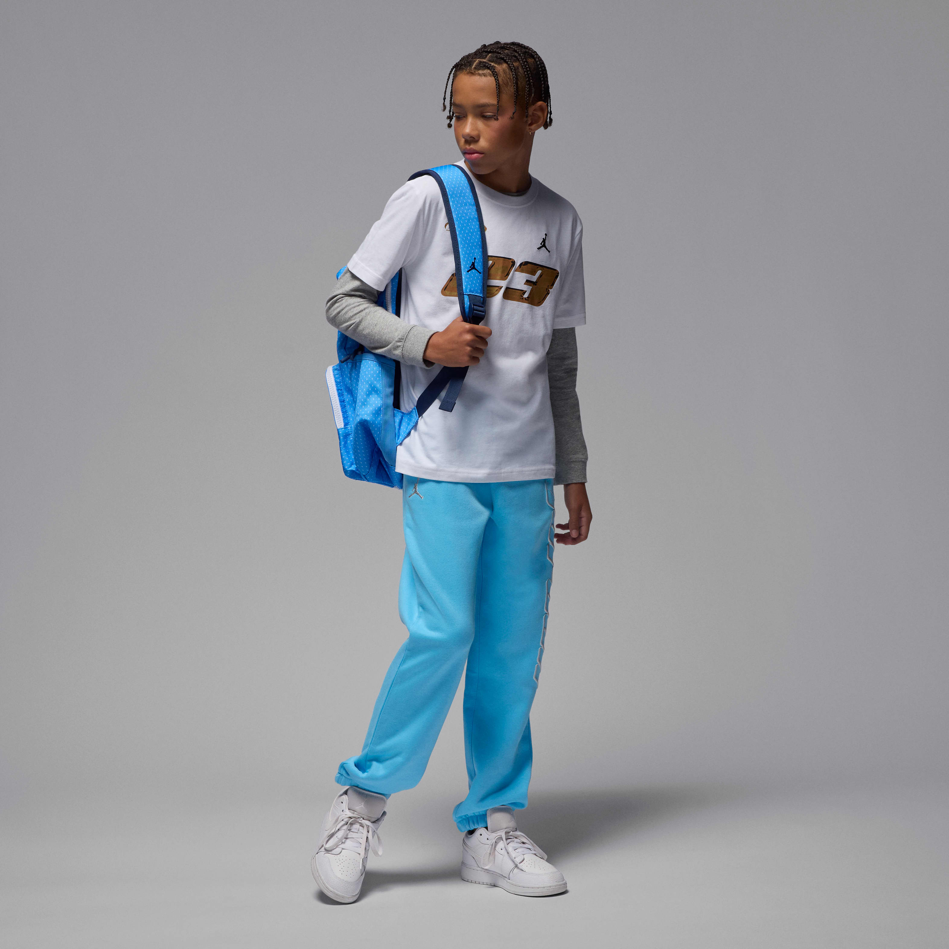 Jordan Mountainside Big Kids' Fleece Pants