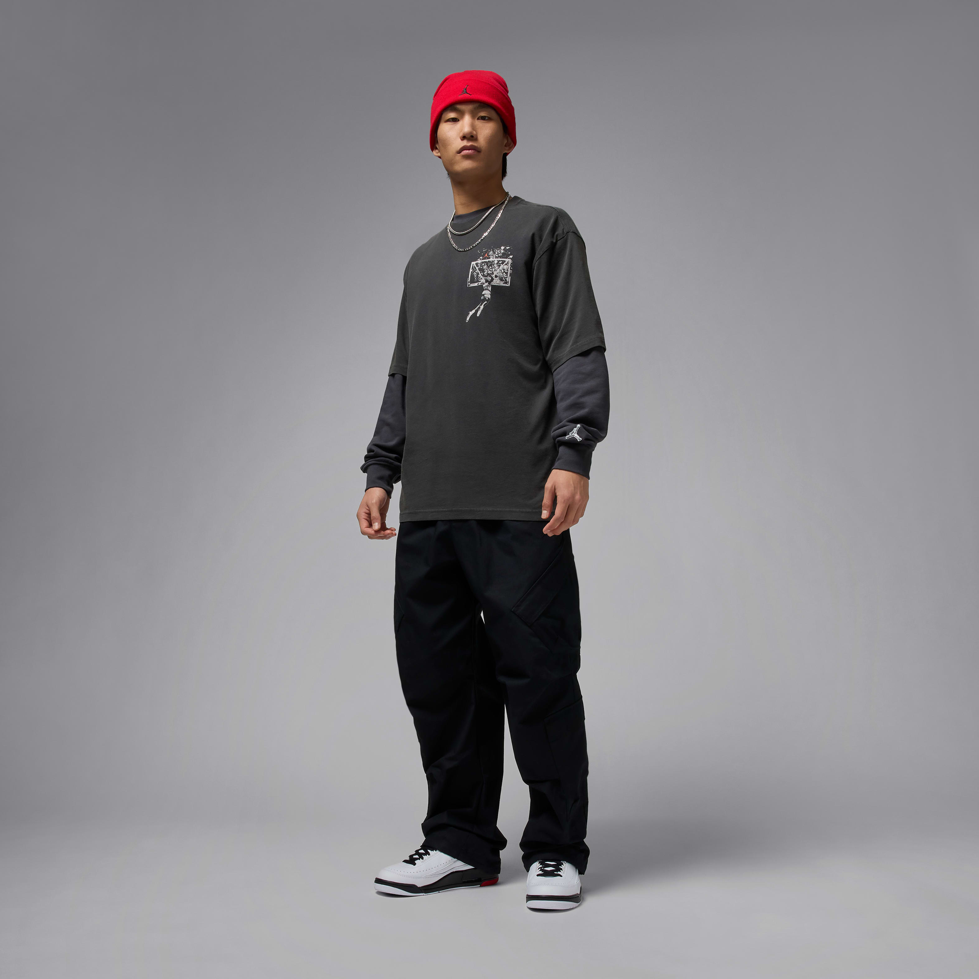 Jordan Brooklyn Men's Oversized Graphic T-Shirt