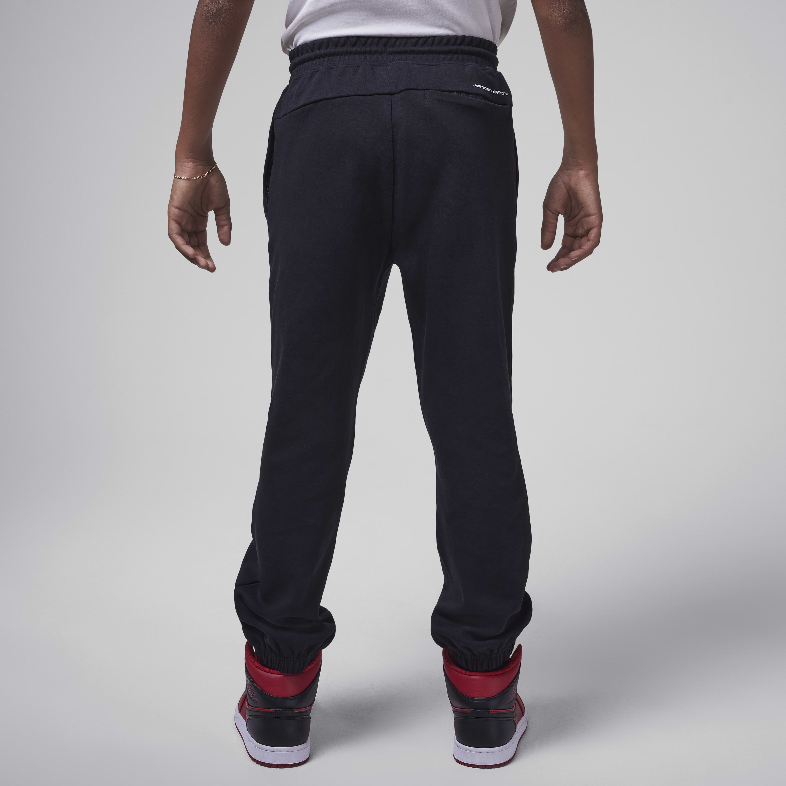 Jordan Dri-FIT Sport Big Kids' Statement Hoop Fleece Pants