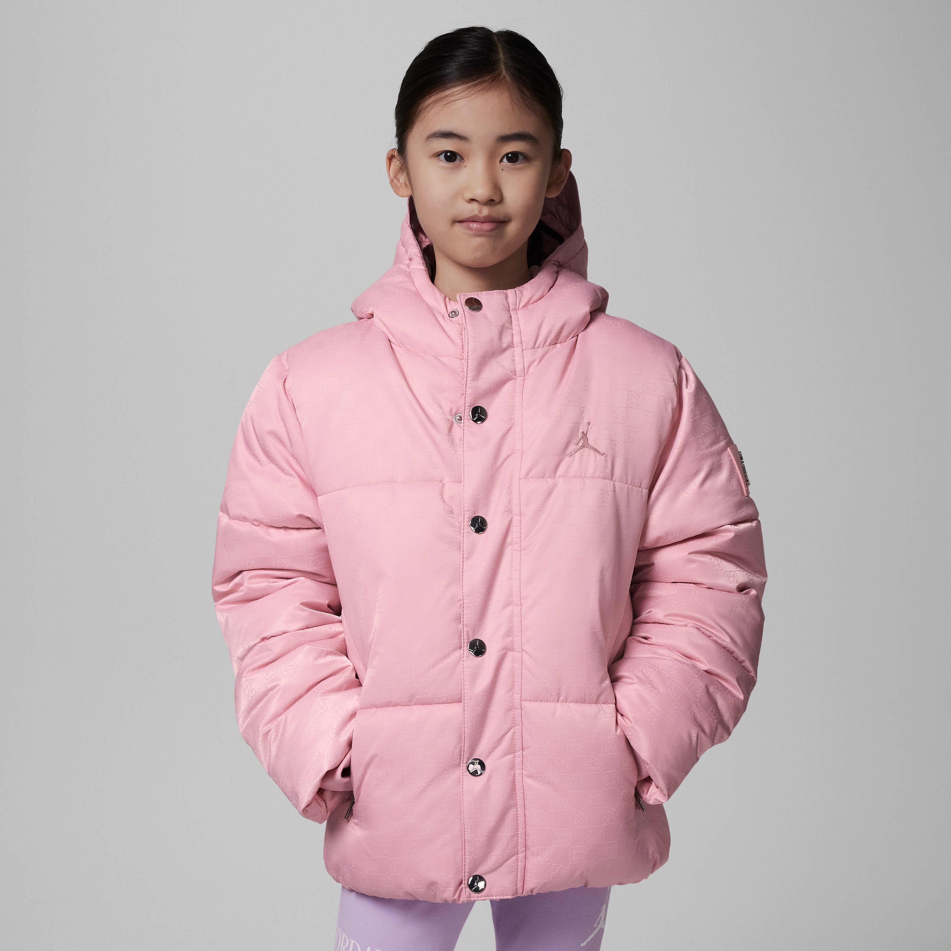 Jordan Big Kids' 23 Jacquard Filled Jacket