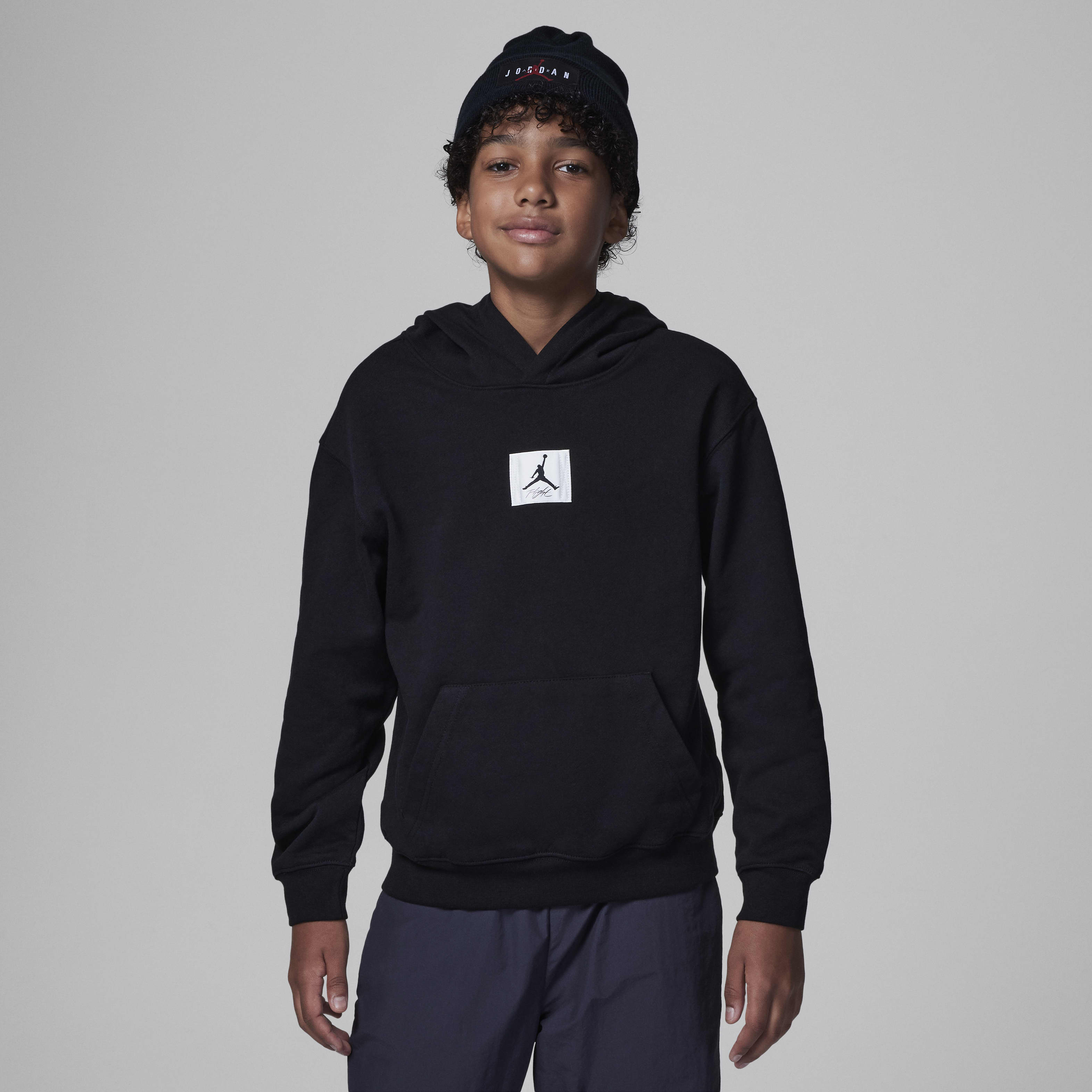 Jordan Flight Fleece Big Kids' Pullover Hoodie