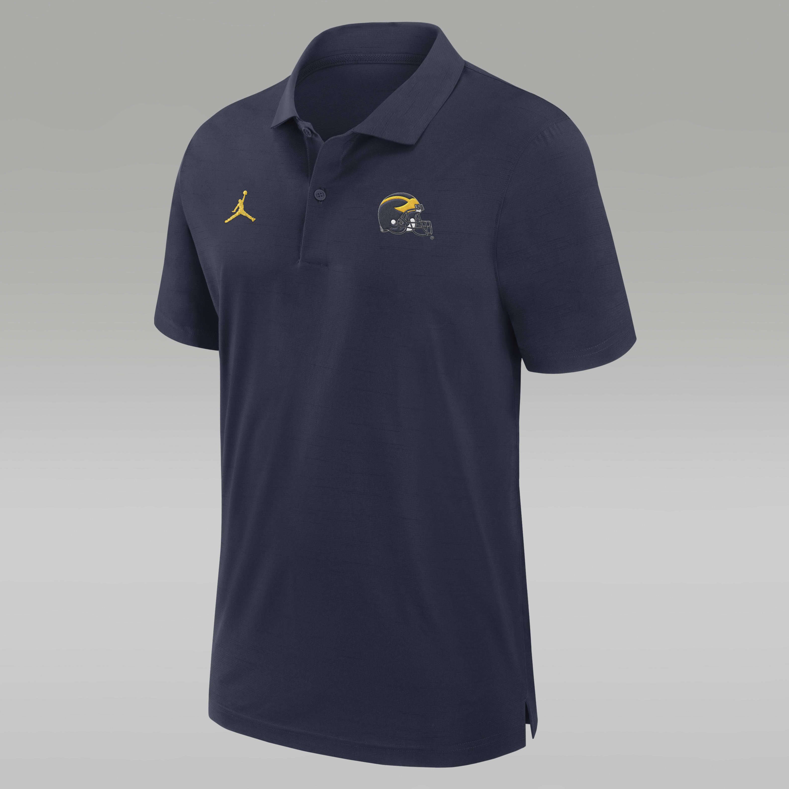 Michigan Wolverines Sideline Men's Nike Dri-FIT College Polo