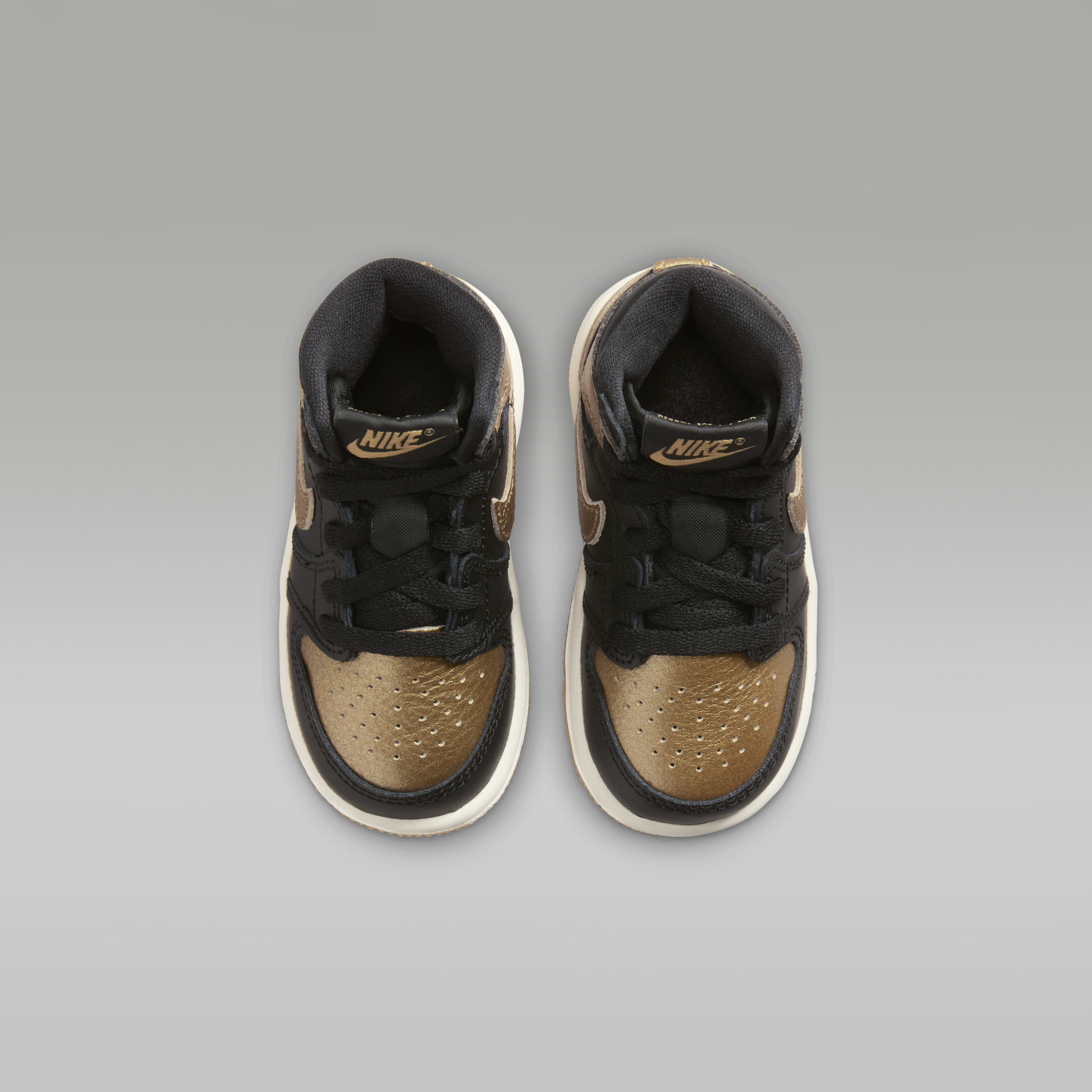 Jordan 1 Retro High OG "Black and Gold" Baby/Toddler Shoes