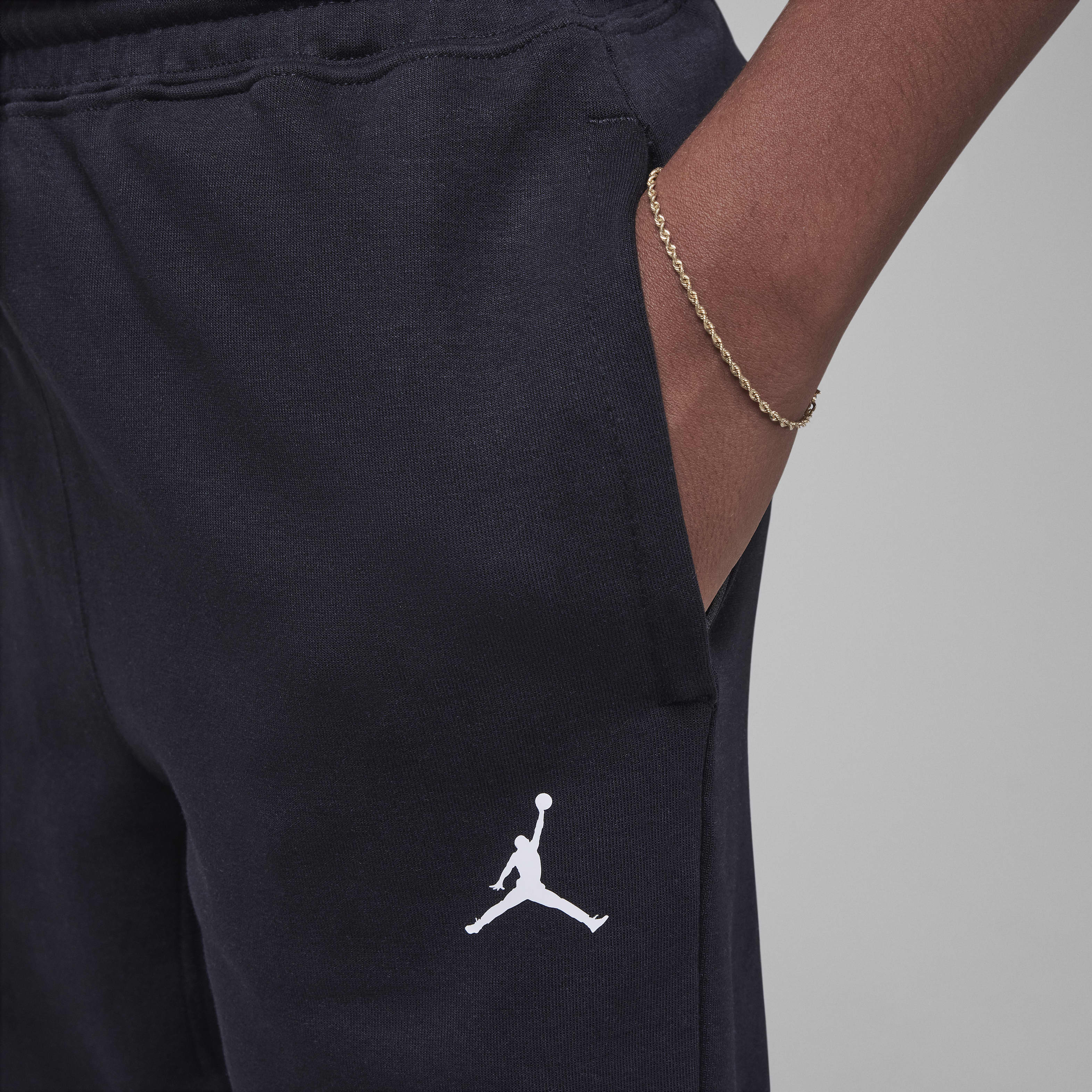 Jordan Dri-FIT Sport Big Kids' Statement Hoop Fleece Pants