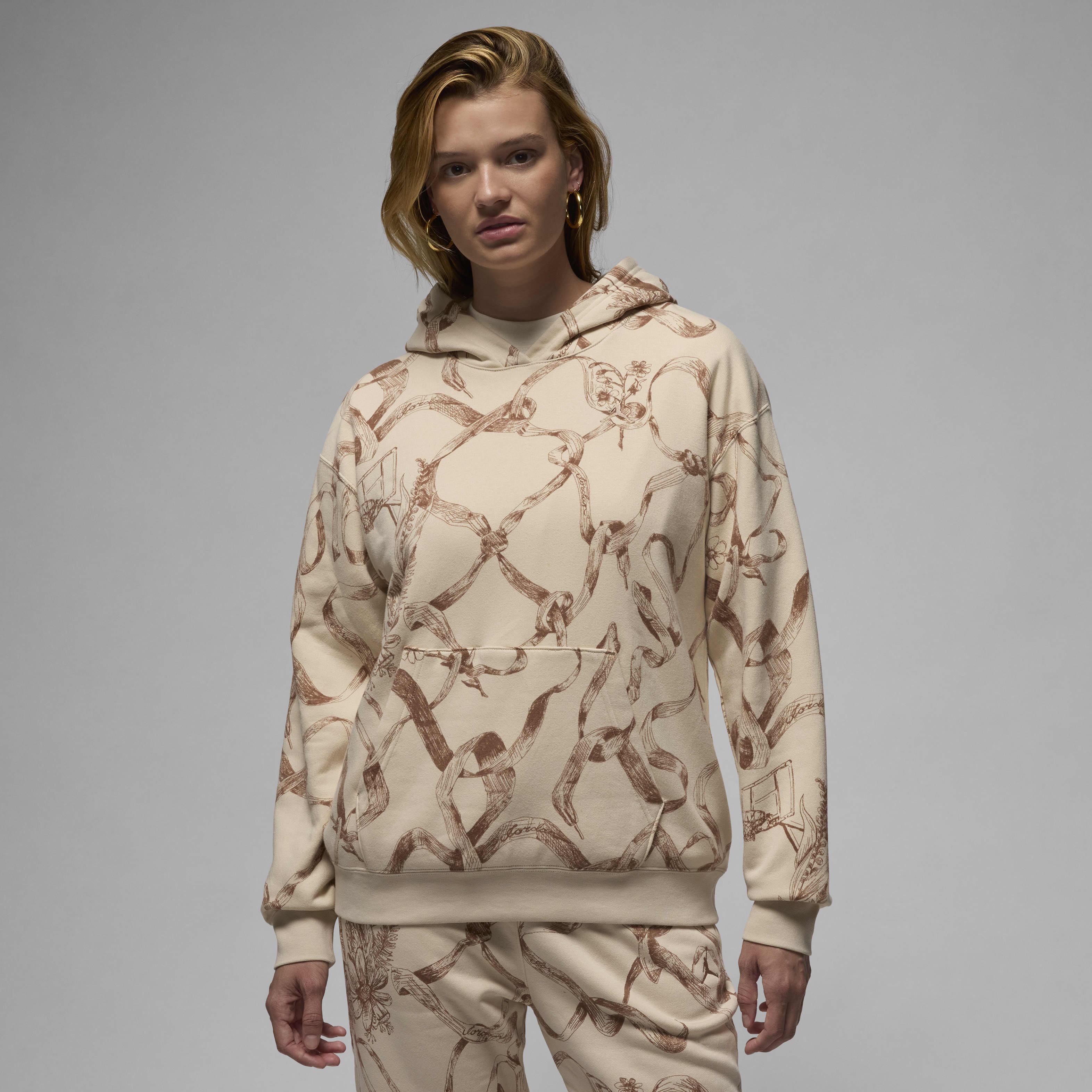 Jordan Brooklyn Fleece Women's Printed Pullover