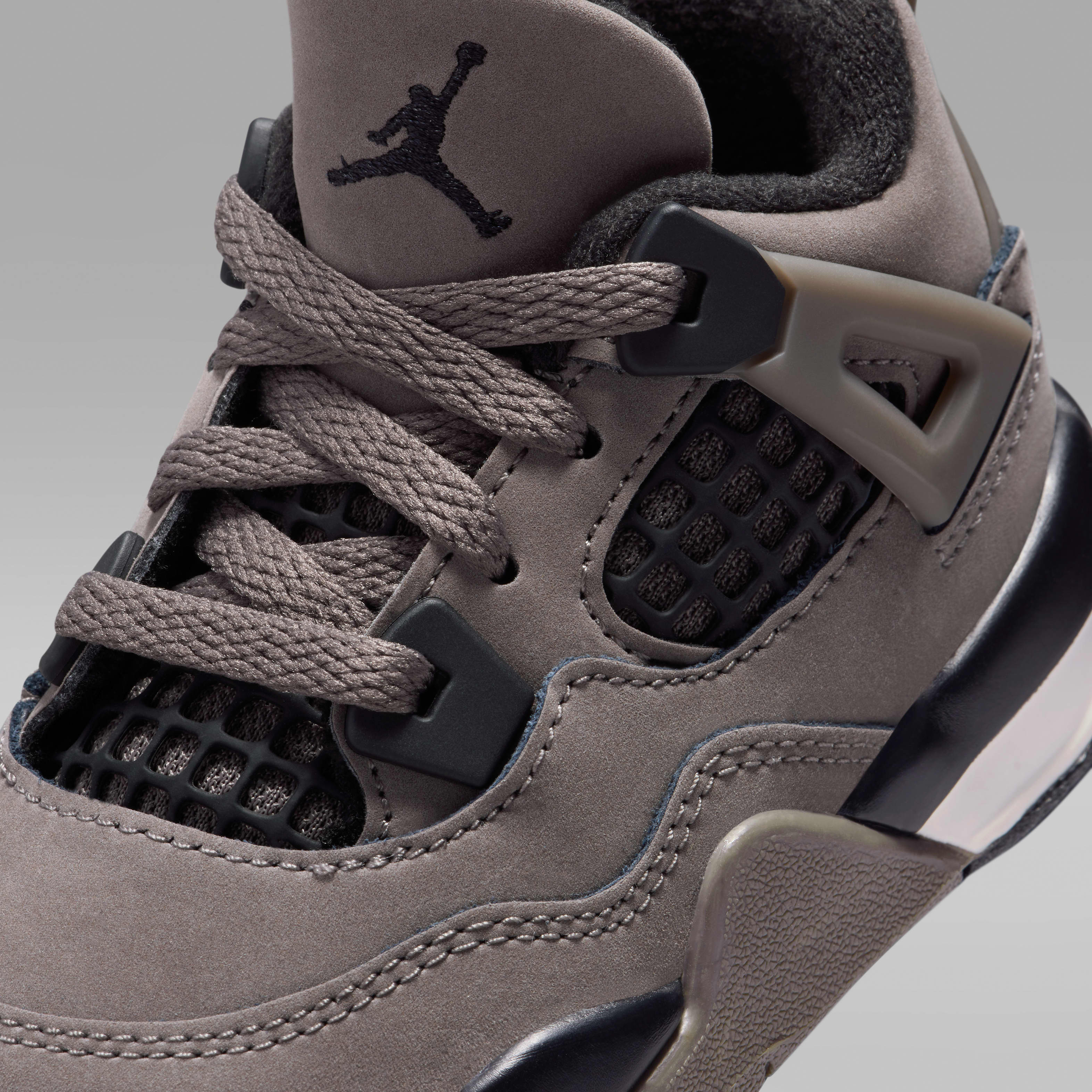 Jordan 4 Retro "Cave Stone and Black" Baby/Toddler Shoes