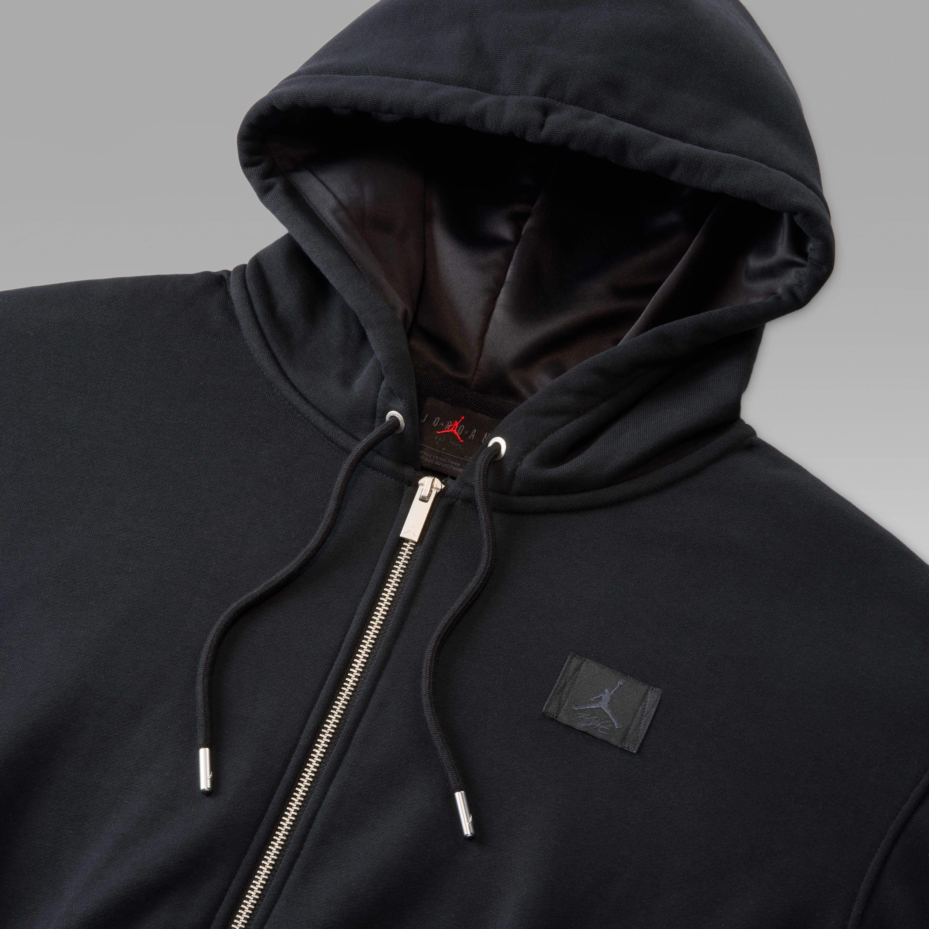 Jordan Flight Fleece Women's Cropped Satin-Lined Hoodie
