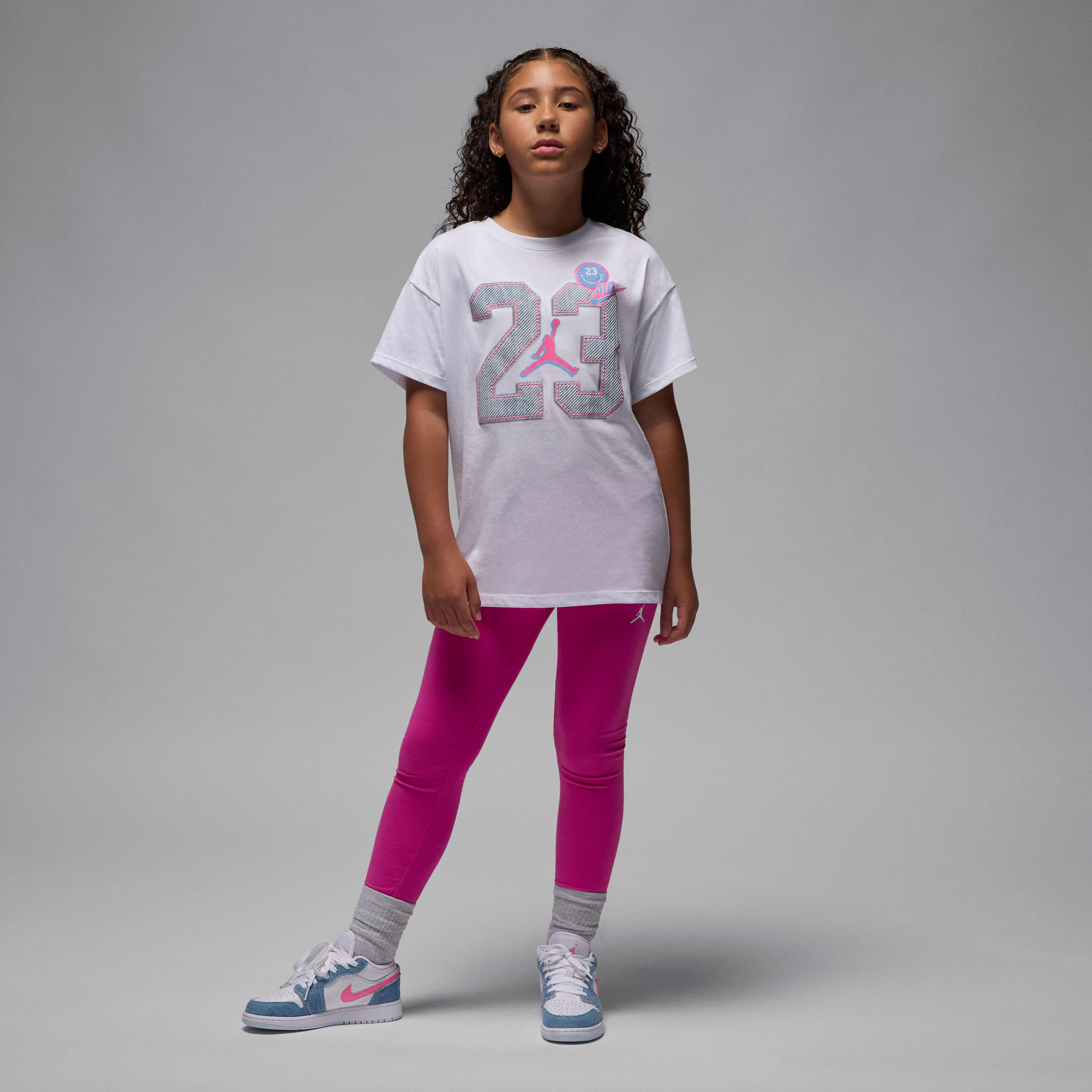 Jordan Blue Jeans and Bling Big Kids' T-Shirt