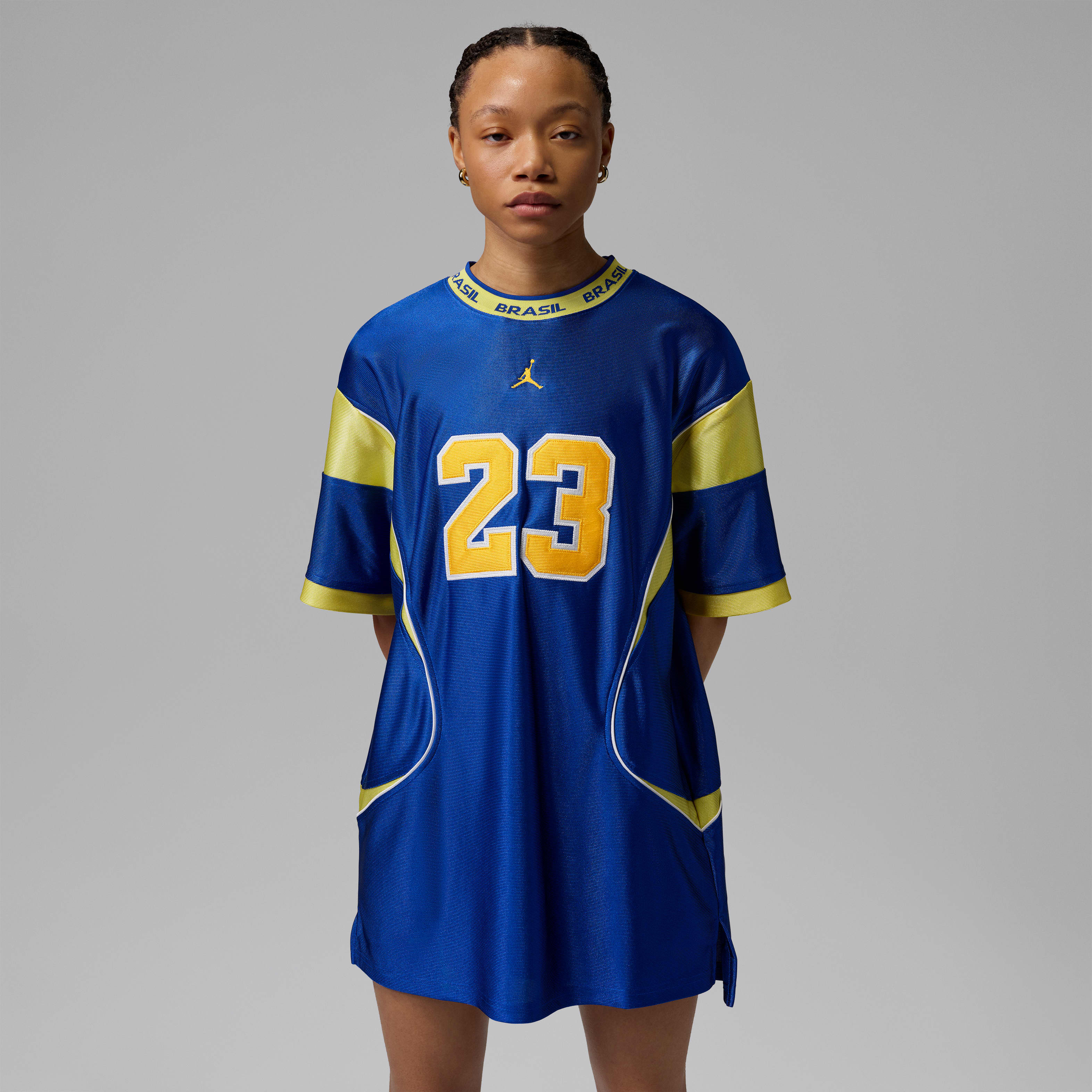 z supply paxton jersey dress Z Supply Women's Paxton Knit Denim Jersey Mini Dress