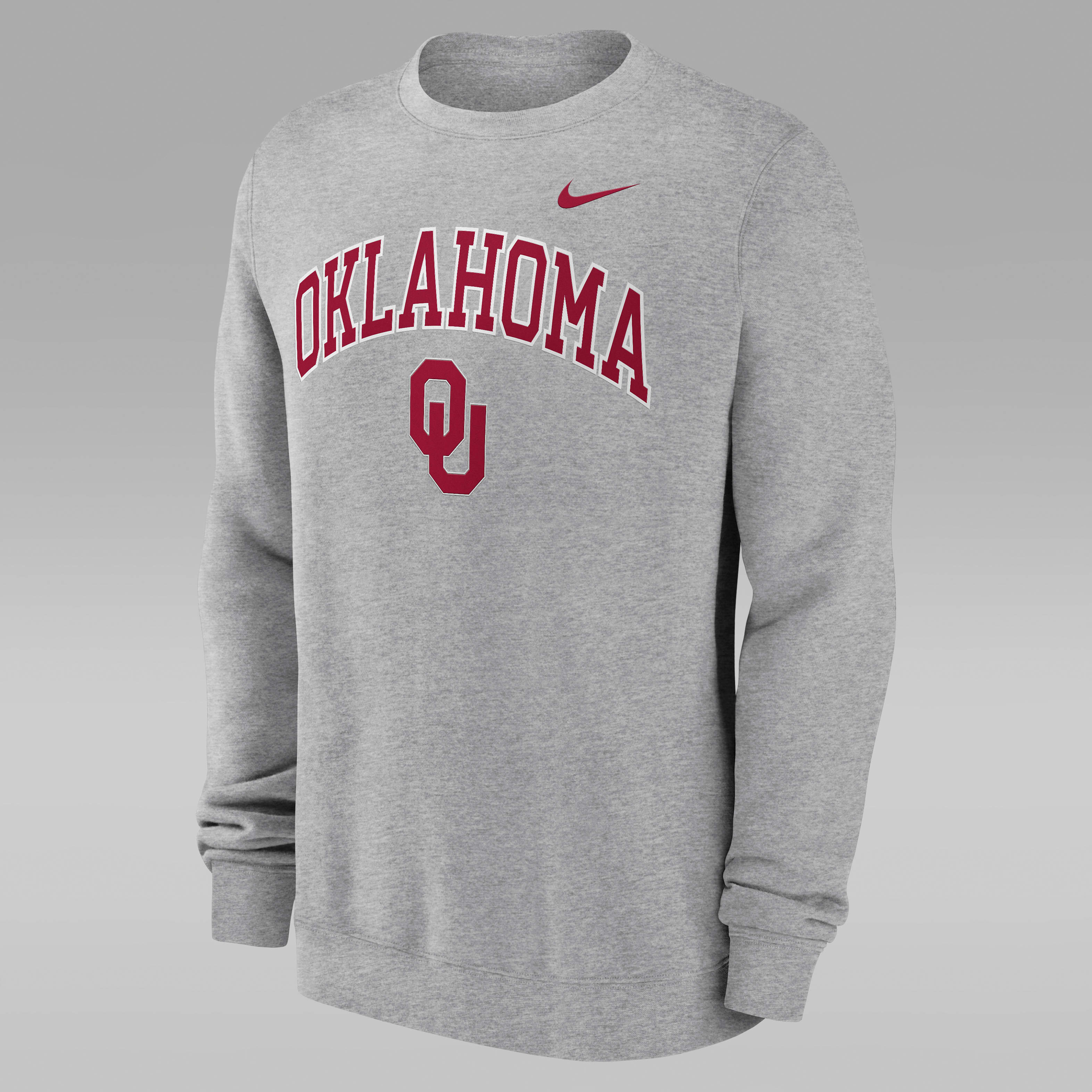 Oklahoma Arch Men's Nike College Pullover Crew