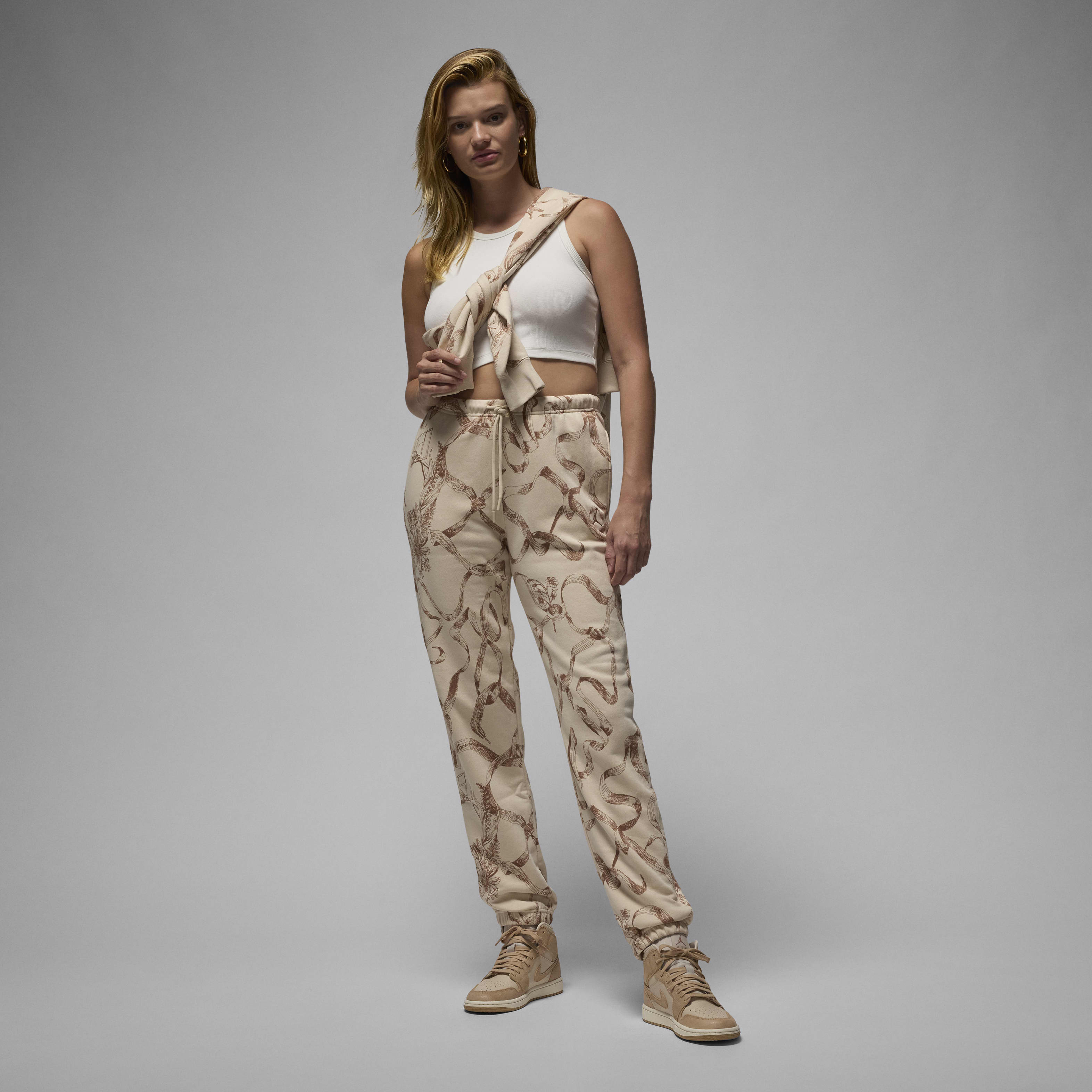 Jordan Brooklyn Fleece Women's Printed Pants