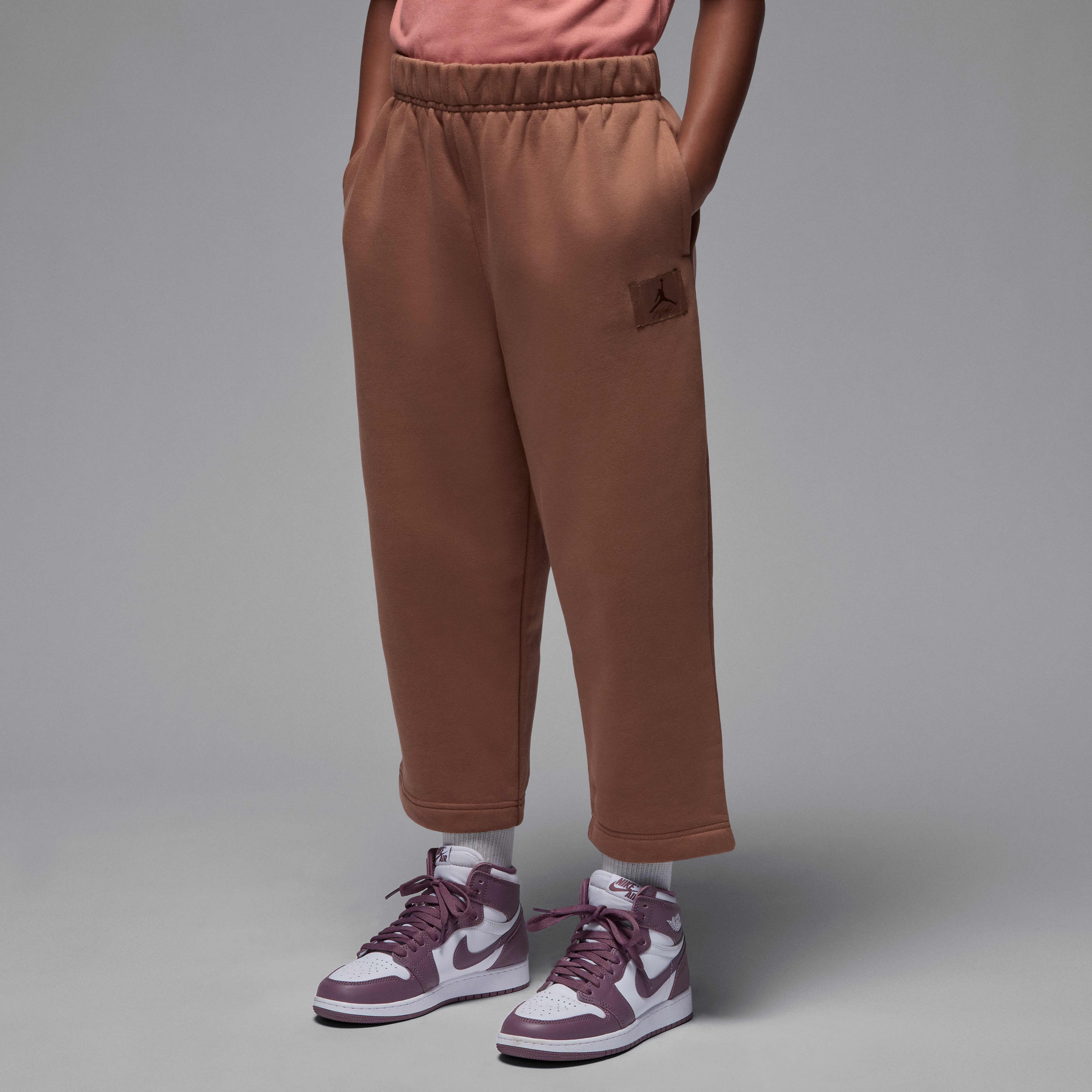 Jordan Flight Essentials Big Kids' Open Hem Pants