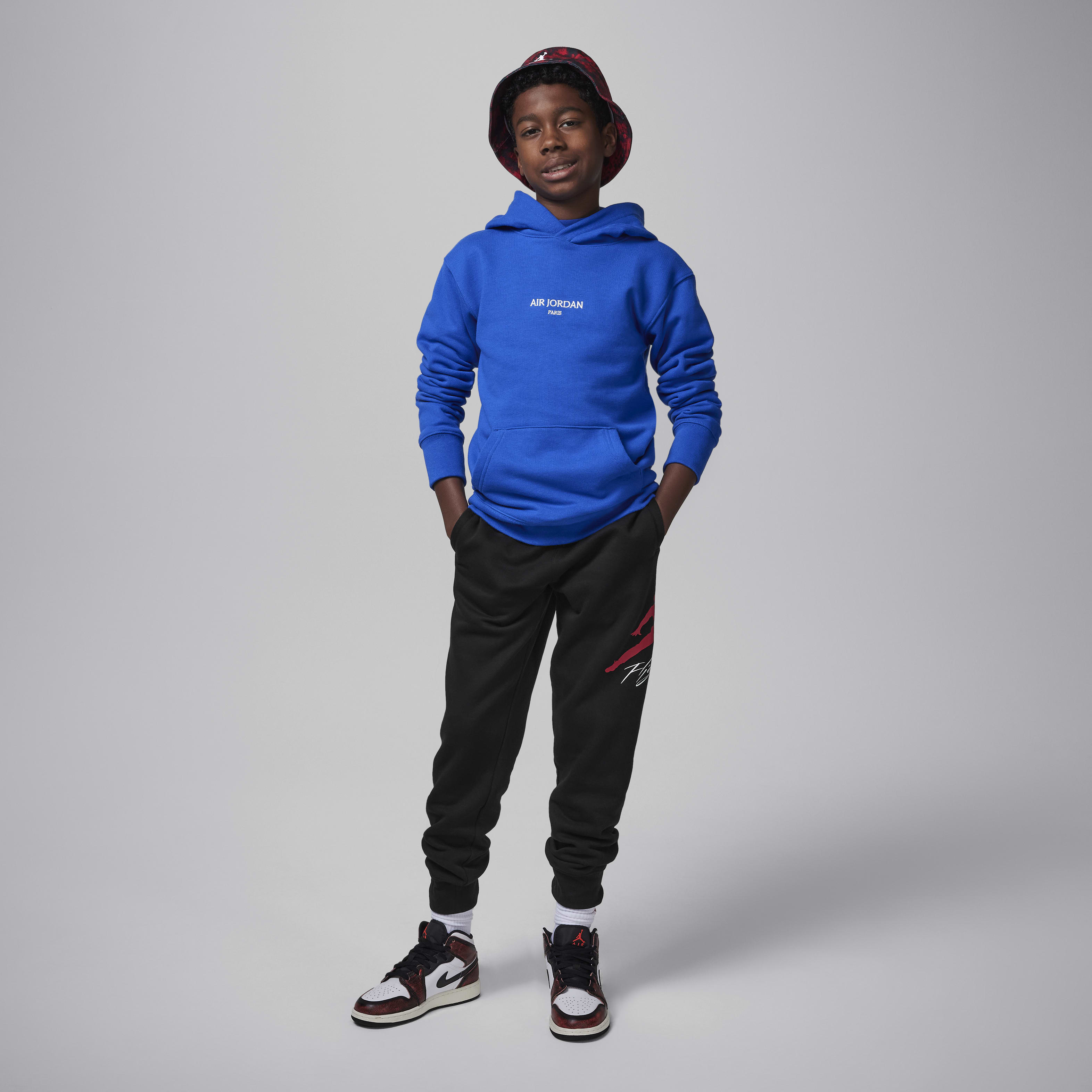 Jordan Big Kids' MJ Air Paris Pullover Hoodie