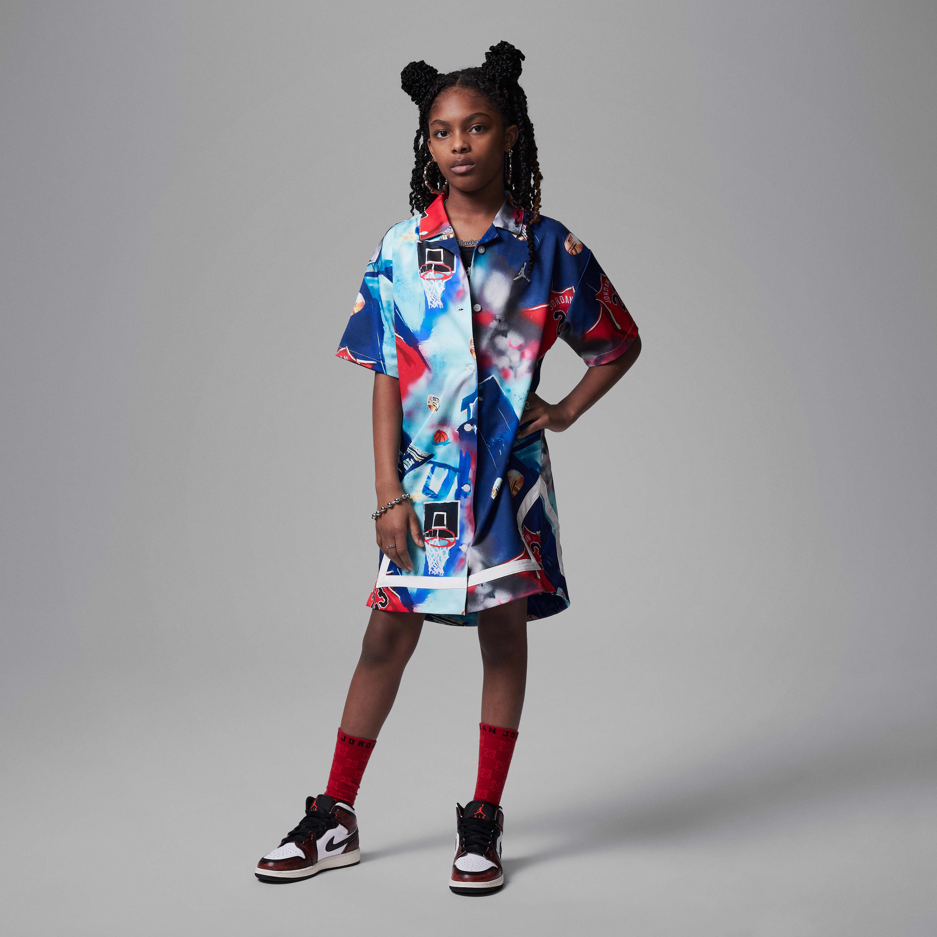 Jordan Big Kids' Brooklyn Poolside Dress