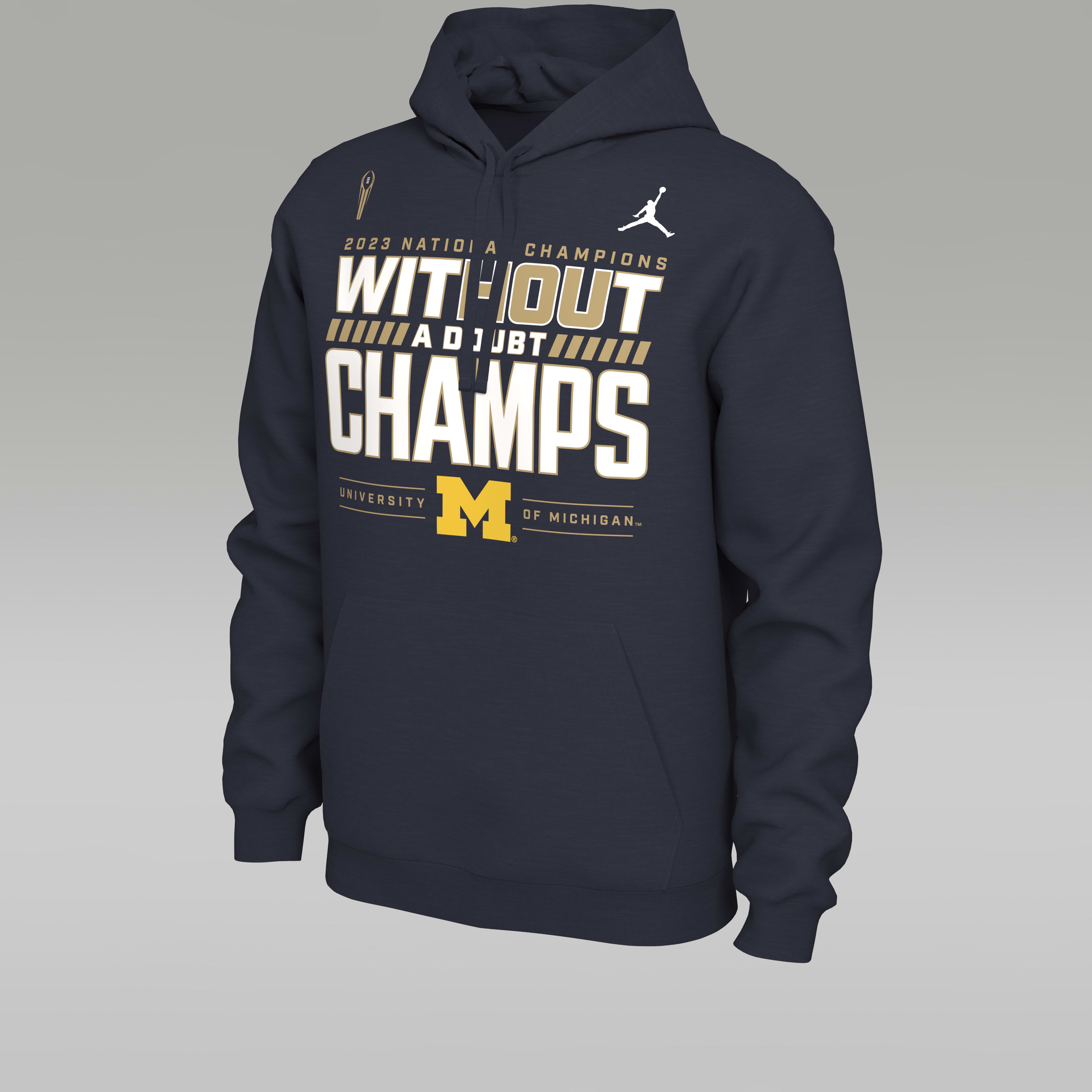 Michigan Men's Nike College Hoodie