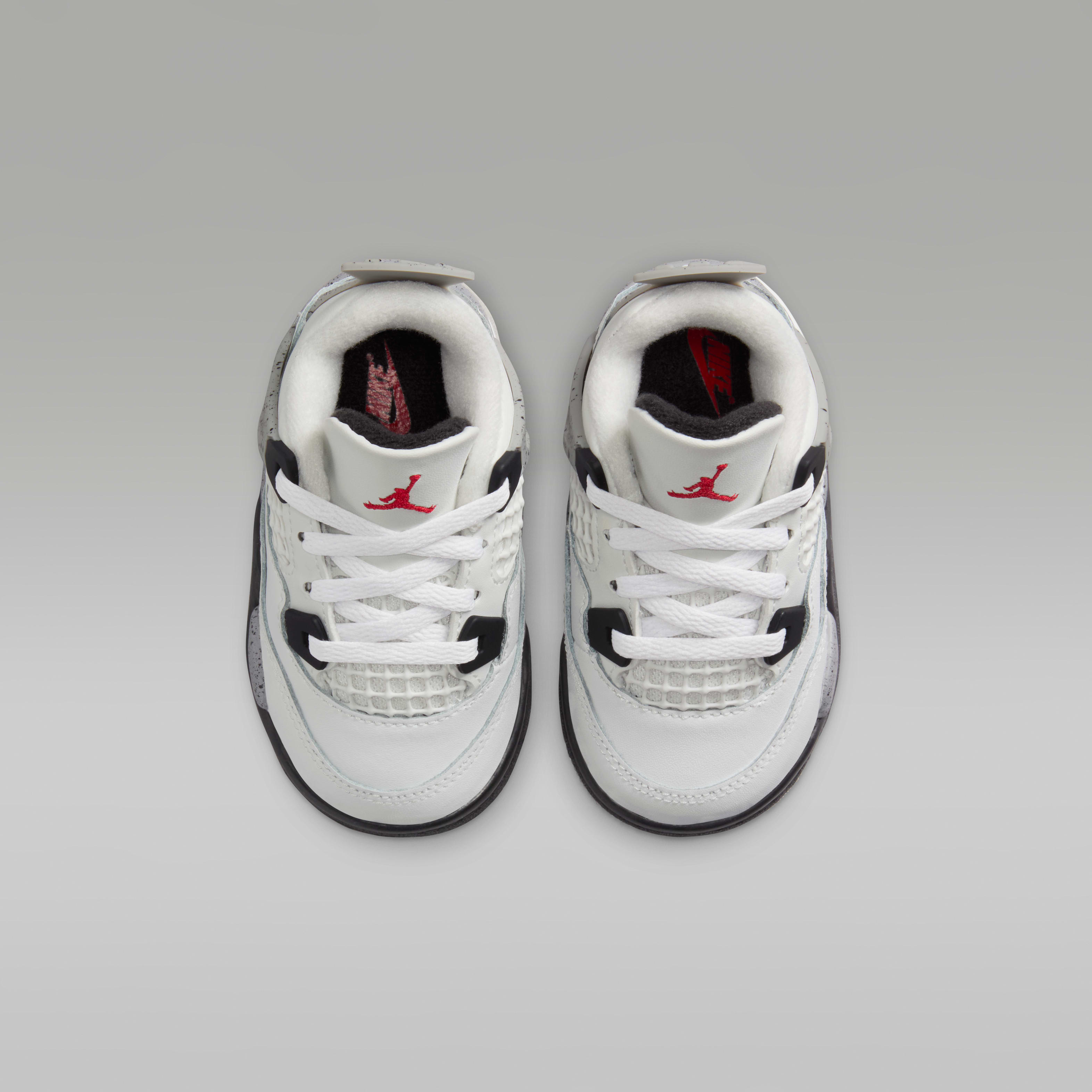 Jordan 4 Retro "White Cement" Baby/Toddler Shoes